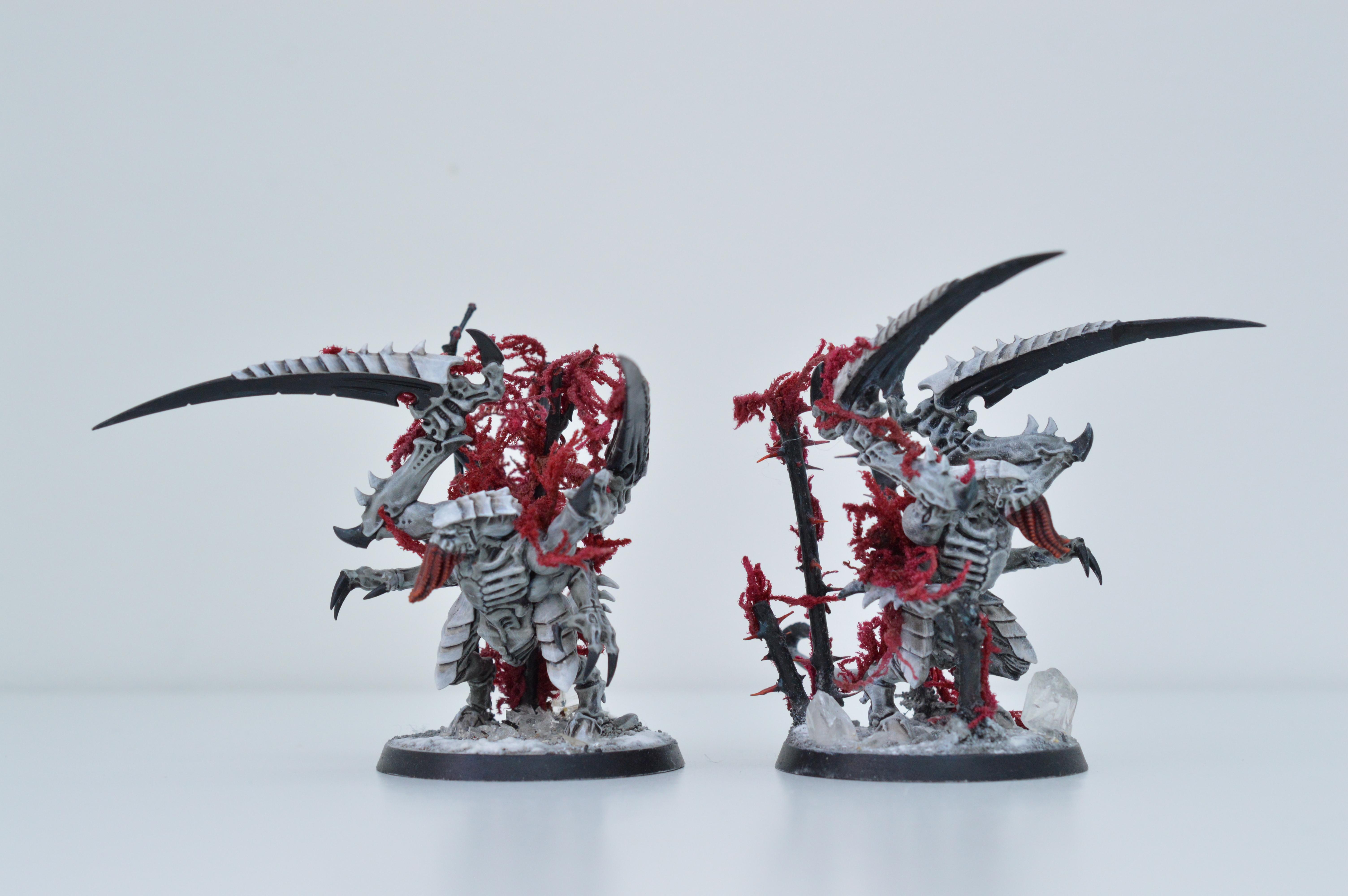Black, Hive Fleet Typhon, Red, Tyranids, White