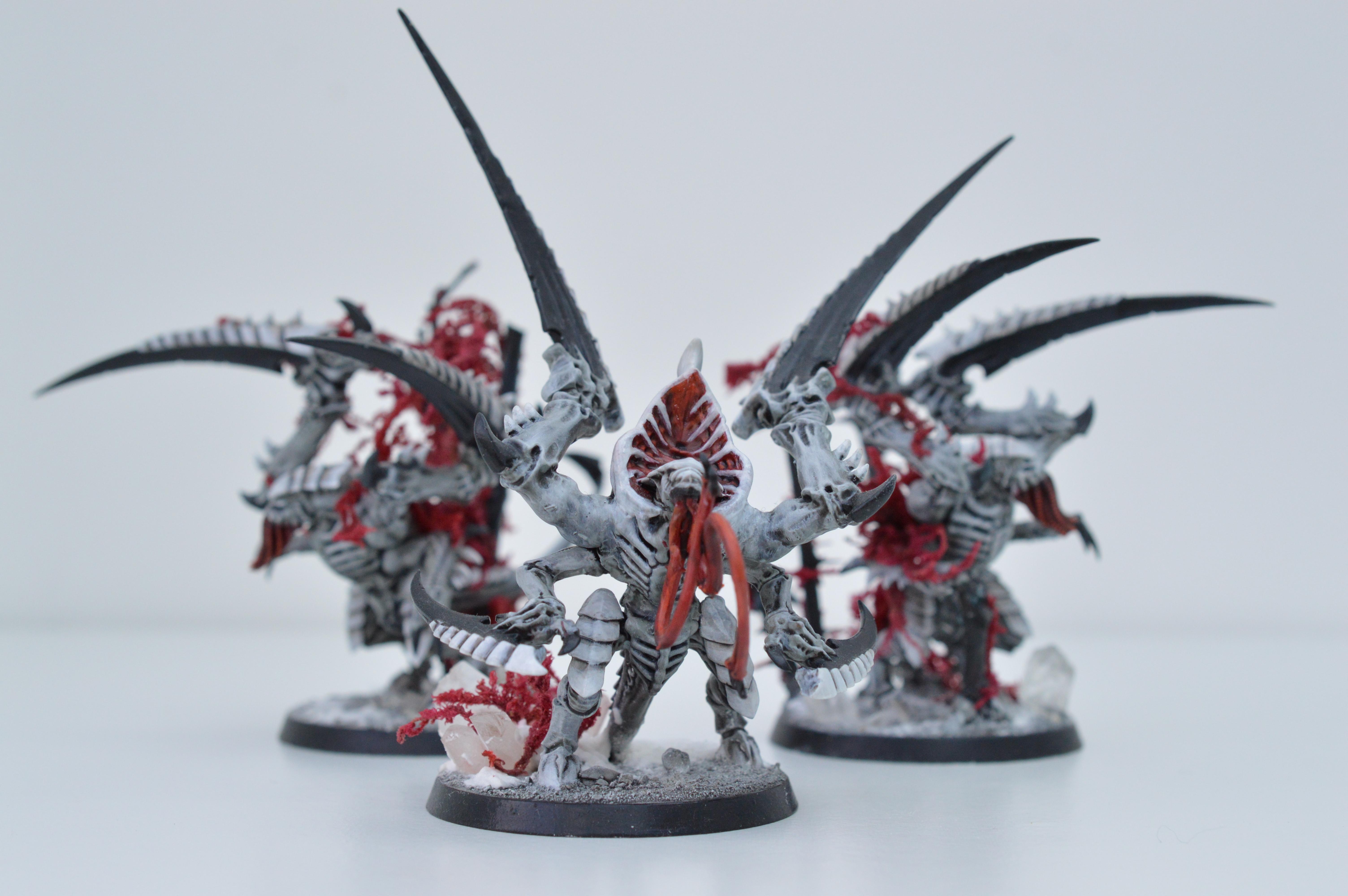 Black, Hive Fleet Typhon, Red, Tyranids, White