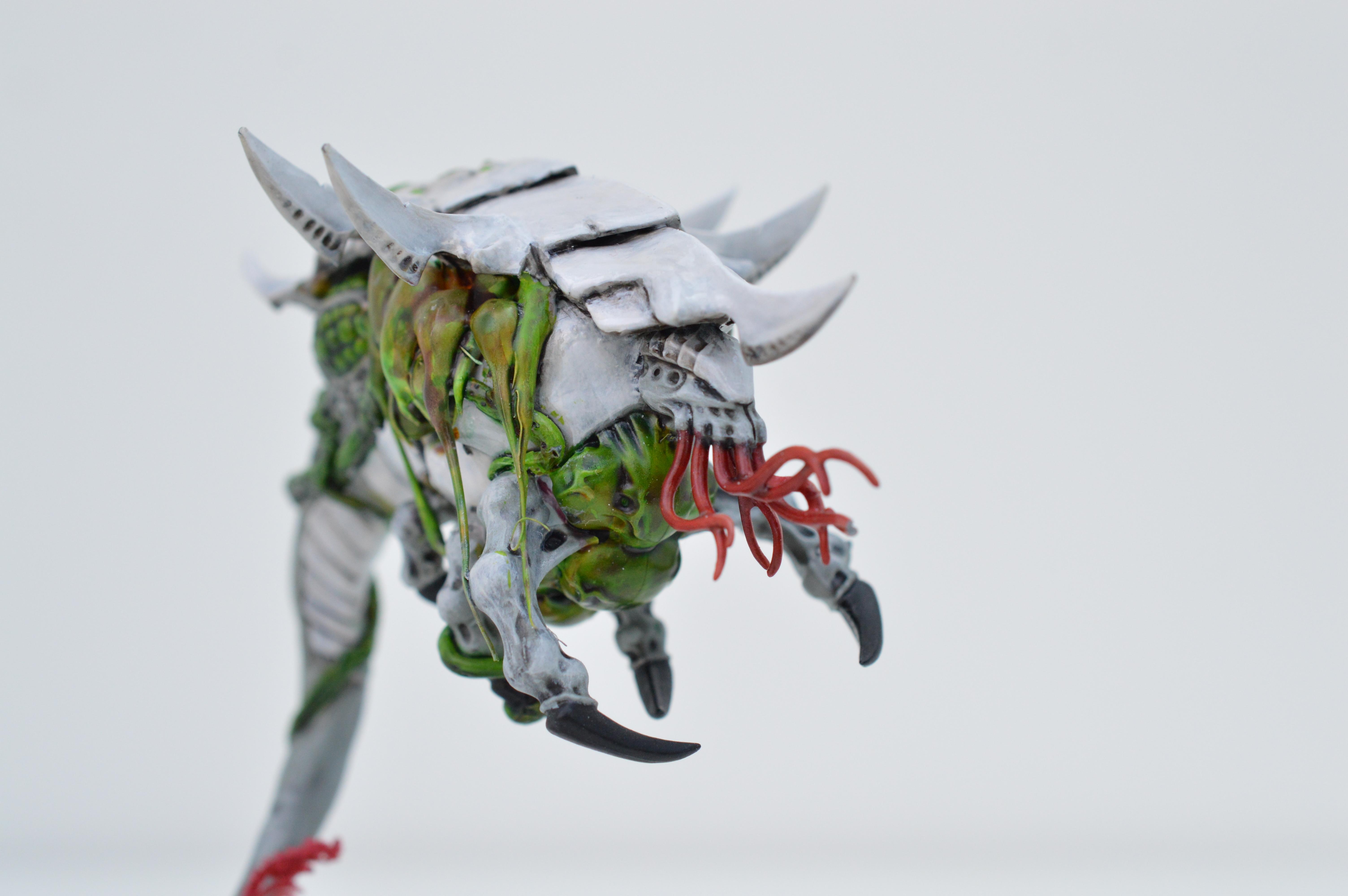 Black, Hive Fleet Typhon, Red, Tyranids, White