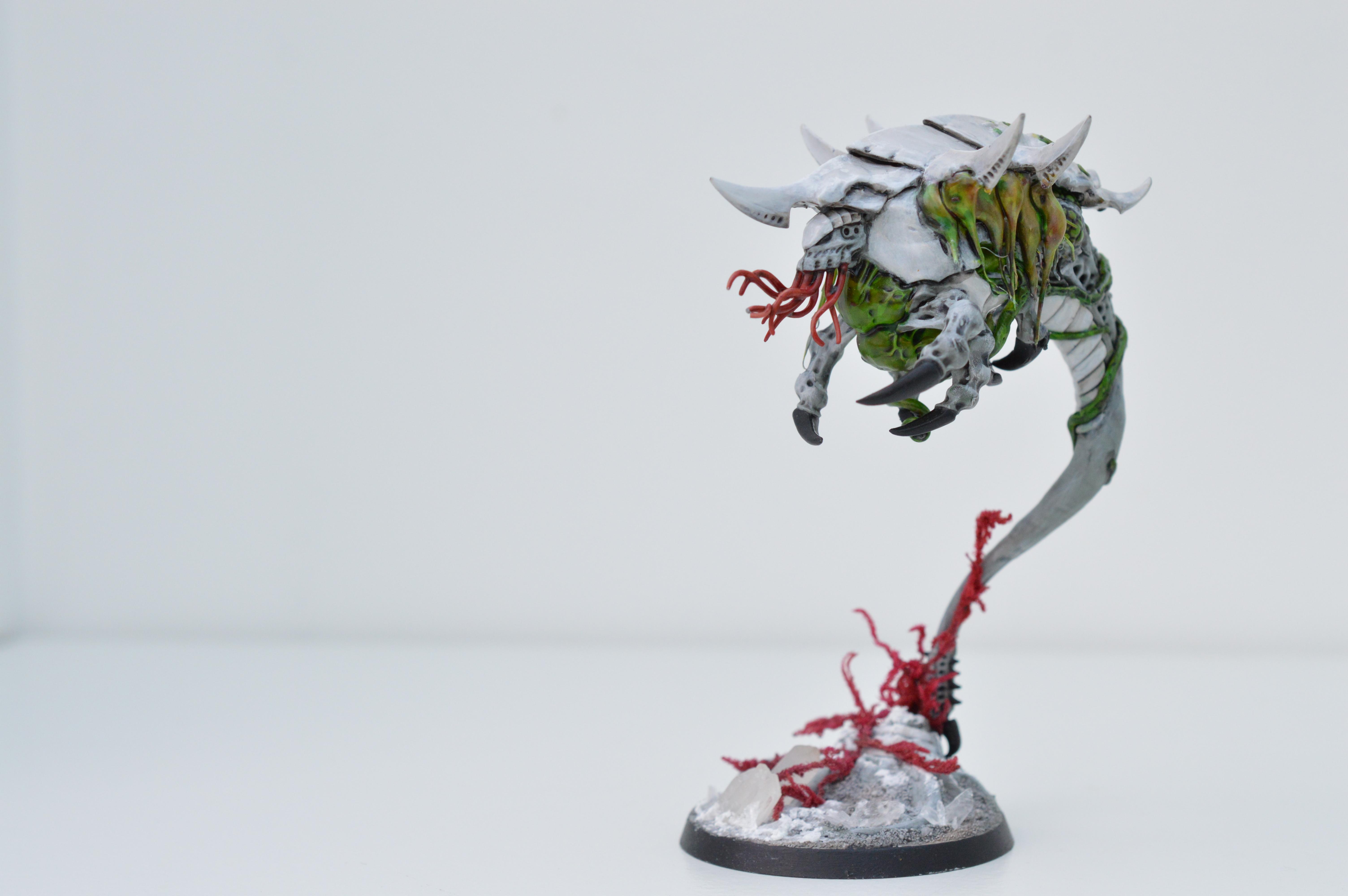 Black, Hive Fleet Typhon, Red, Tyranids, White