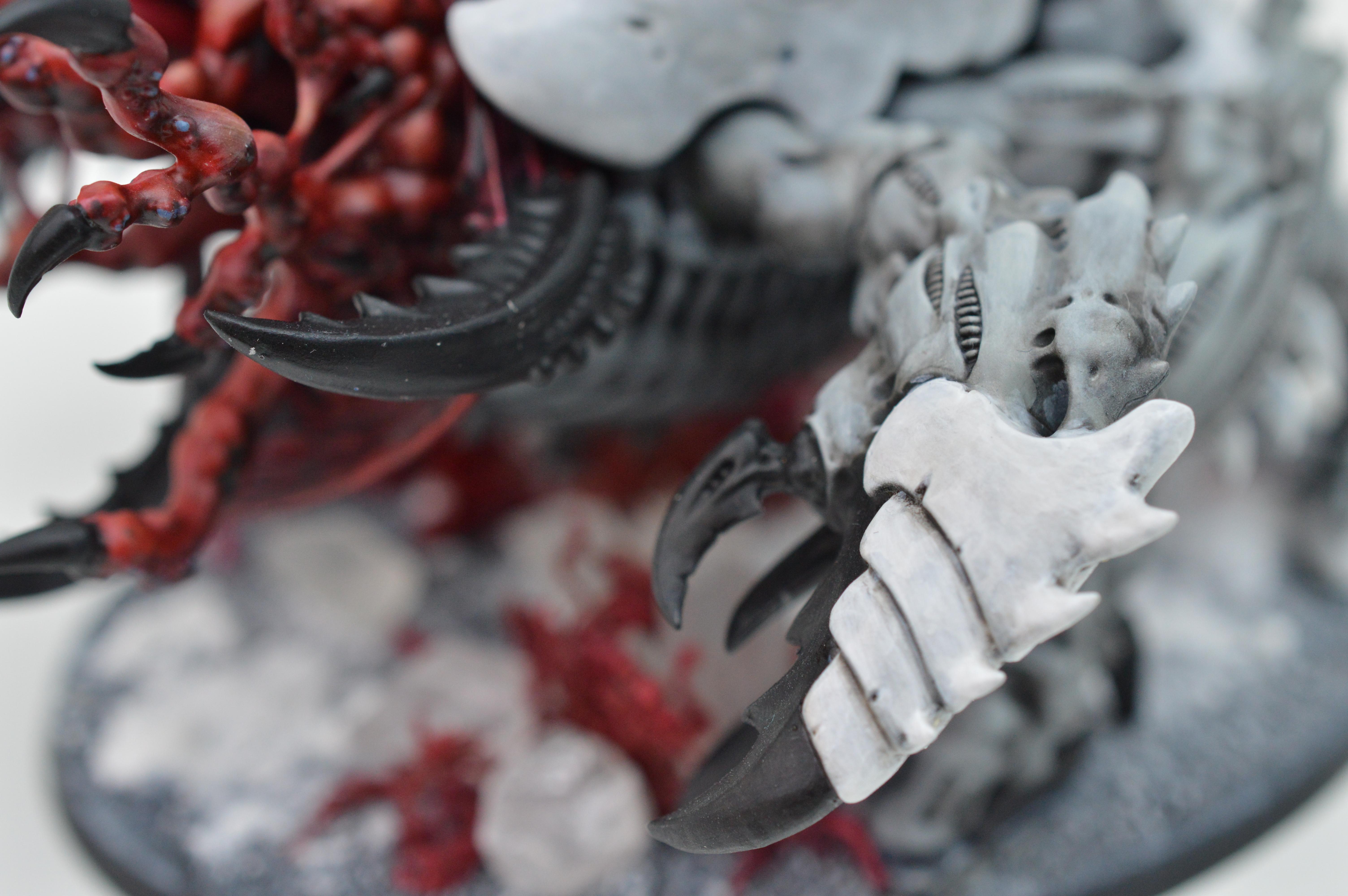 Black, Hive Fleet Typhon, Red, Tyranids, White