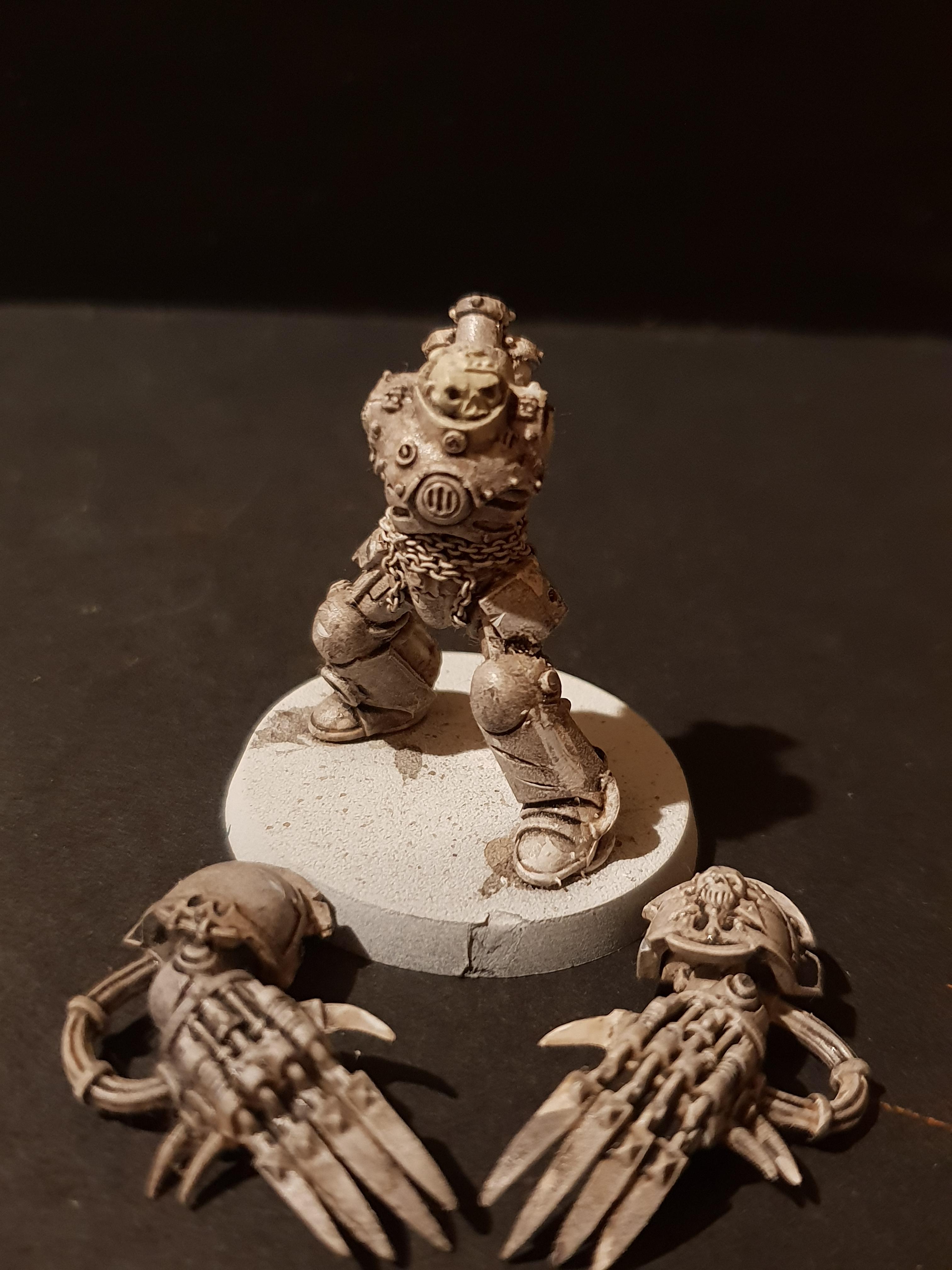 Chaos, Chaos Space Marines, Conversion, Work In Progress