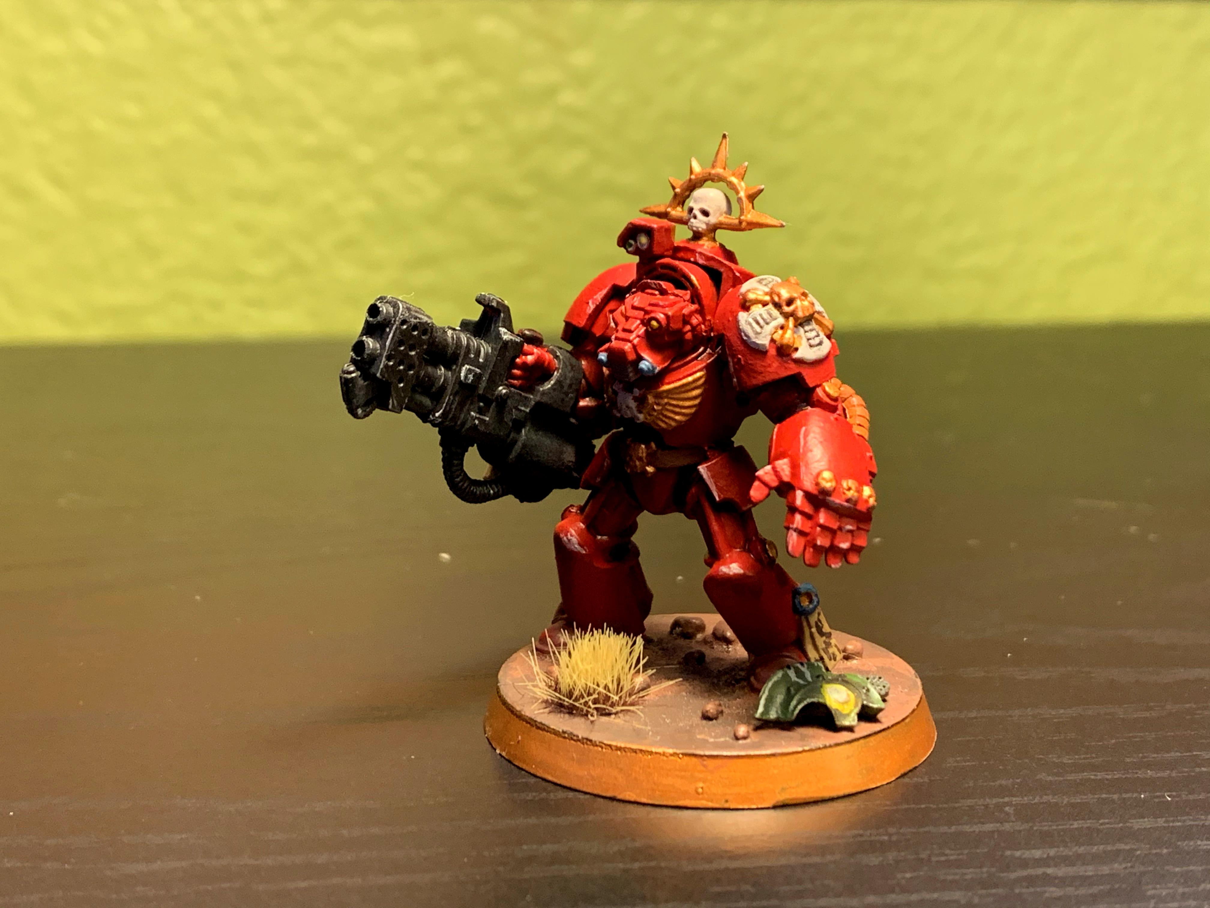 Heavy Flamer, Space Marines, Terminator Armor