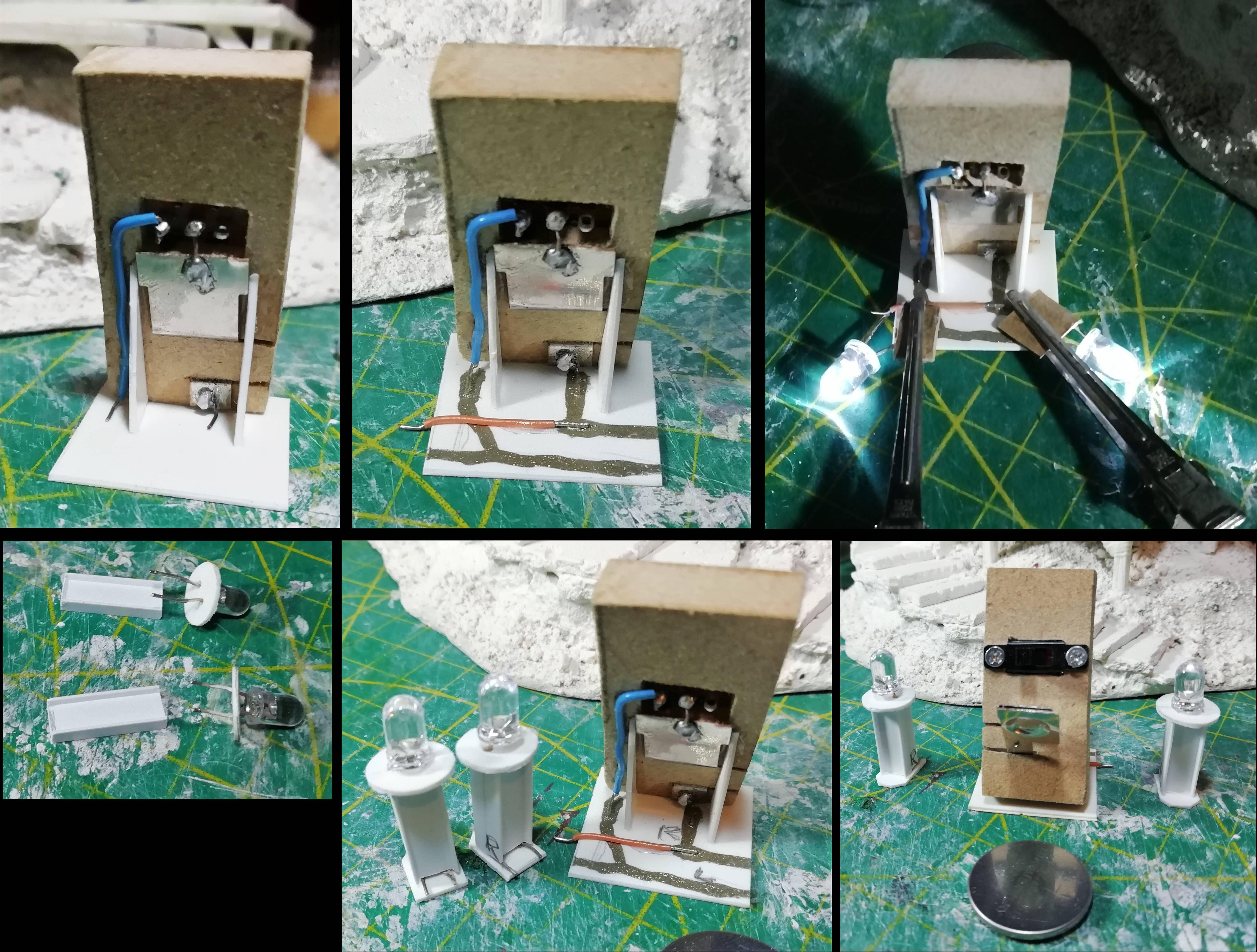 Hut on Mound wip 12; lighting circuit