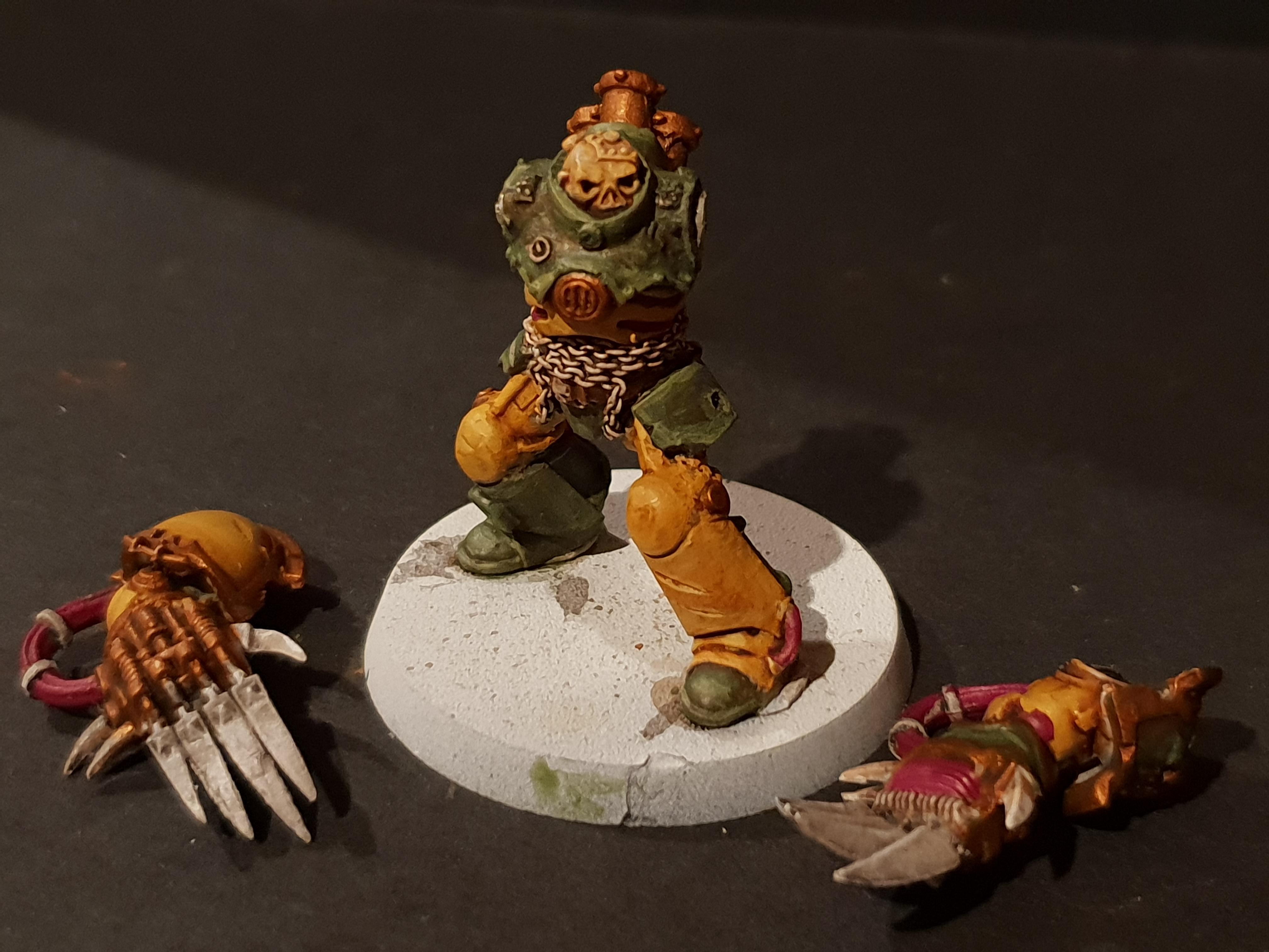 Chaos, Chaos Space Marines, Conversion, Work In Progress