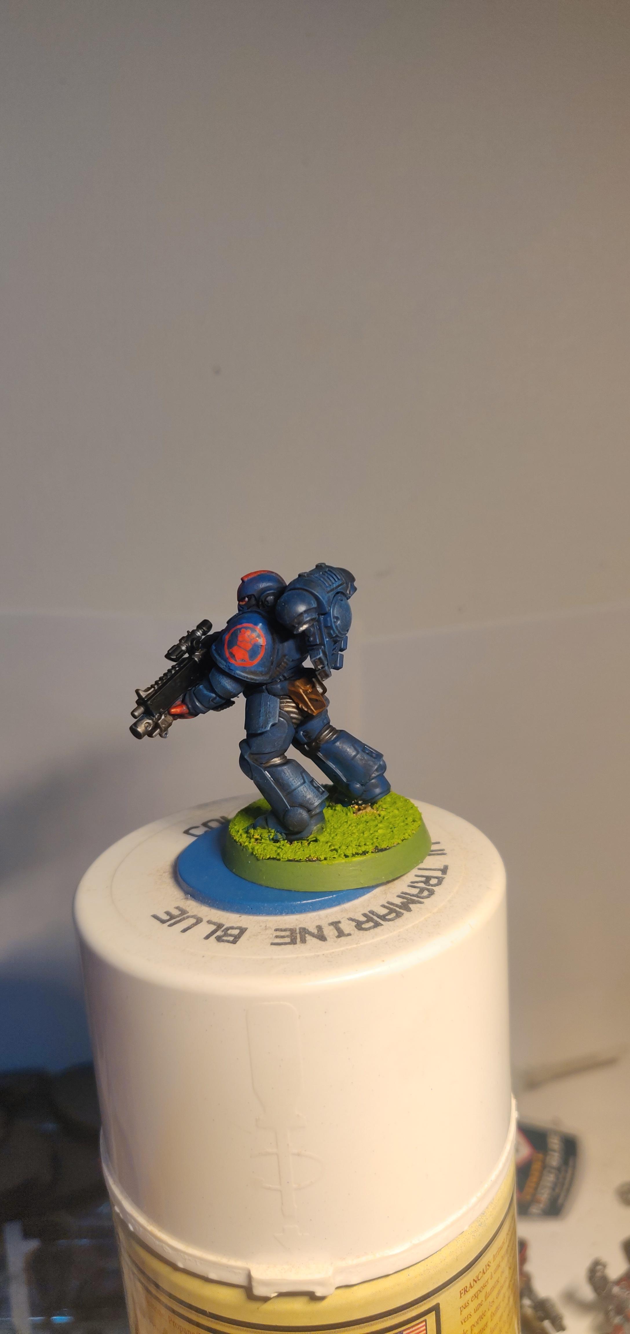 Vintage Crimson Fist Intercessor