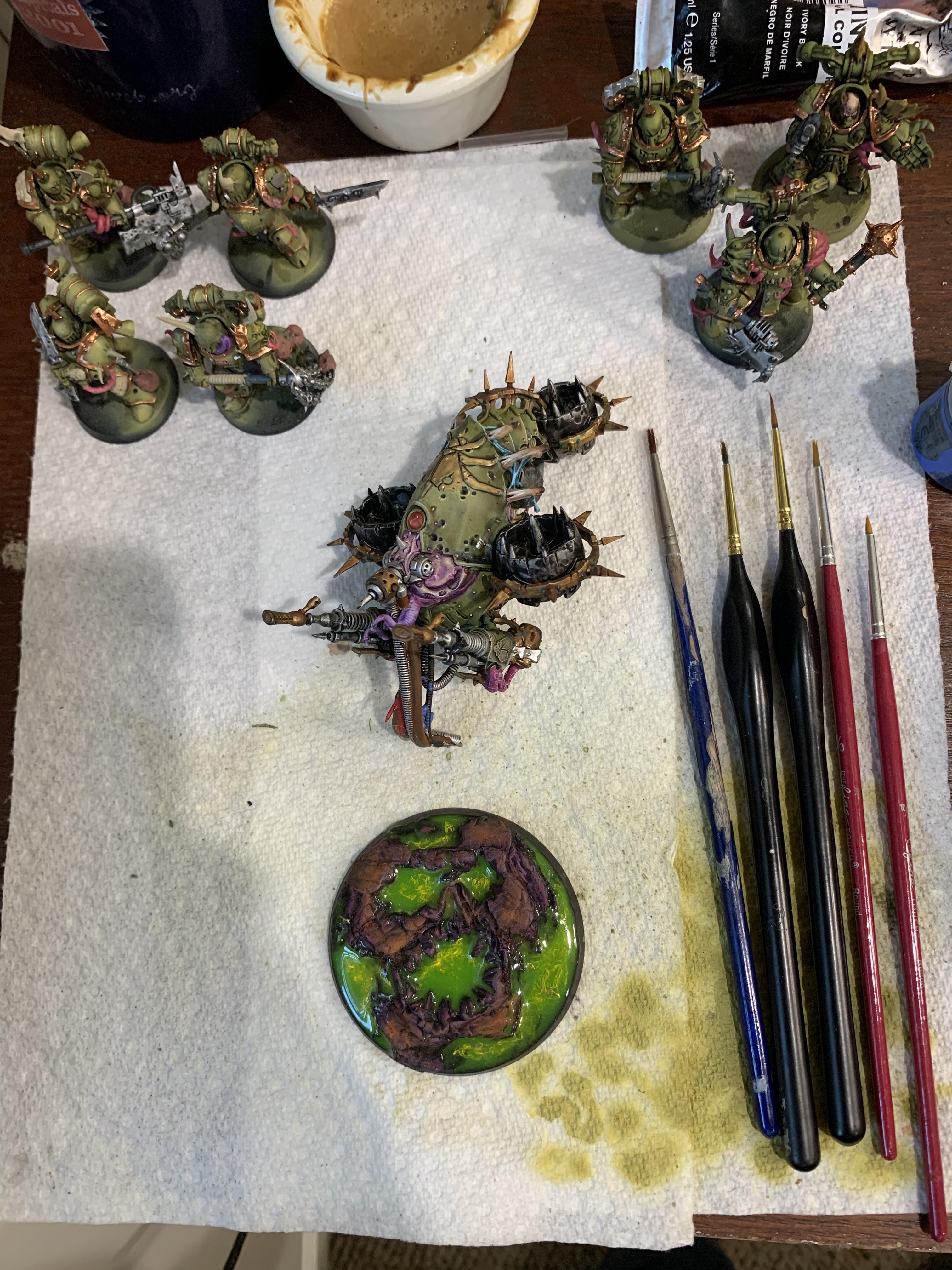 Death Guard Bases