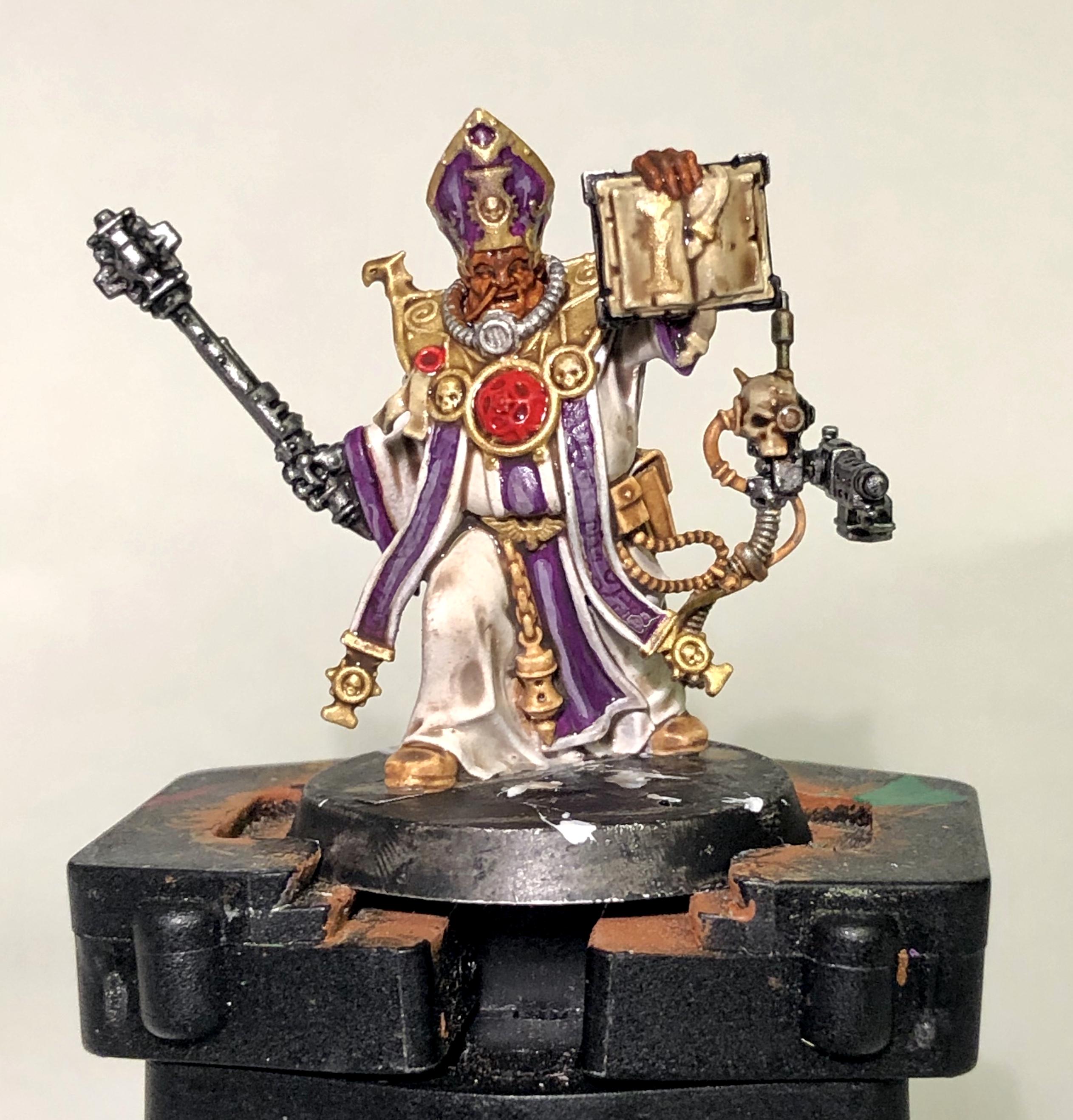 Blackstone Fortress, Explorers, Goodies, Preacher, Space Pope, Thaddeus The Purifier, Warhammer 40,000, Warhammer Quest, Work In Progress