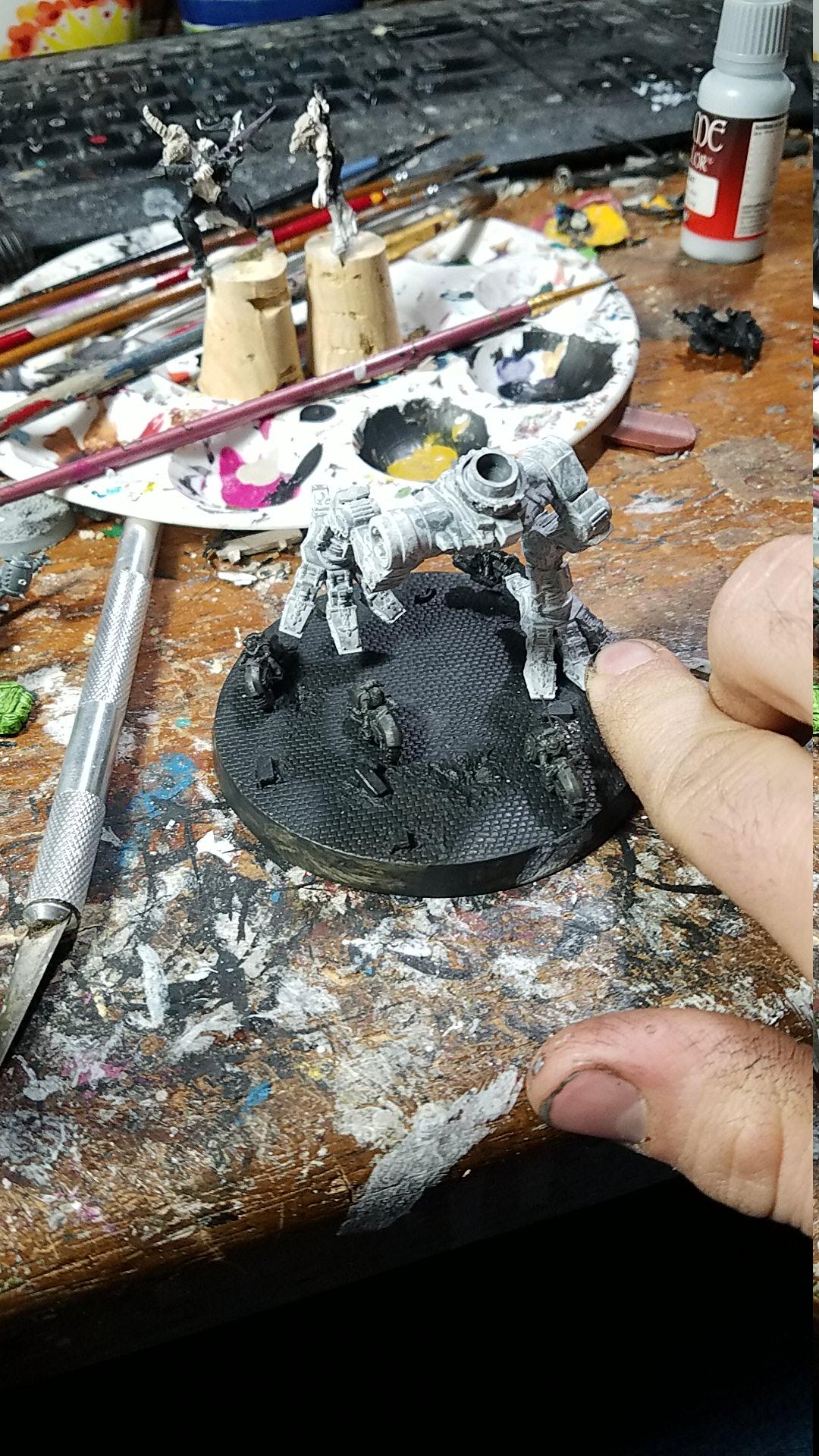 Adeptus Titanicus, Conversion Test, Games Workshop, Titan, Warhound