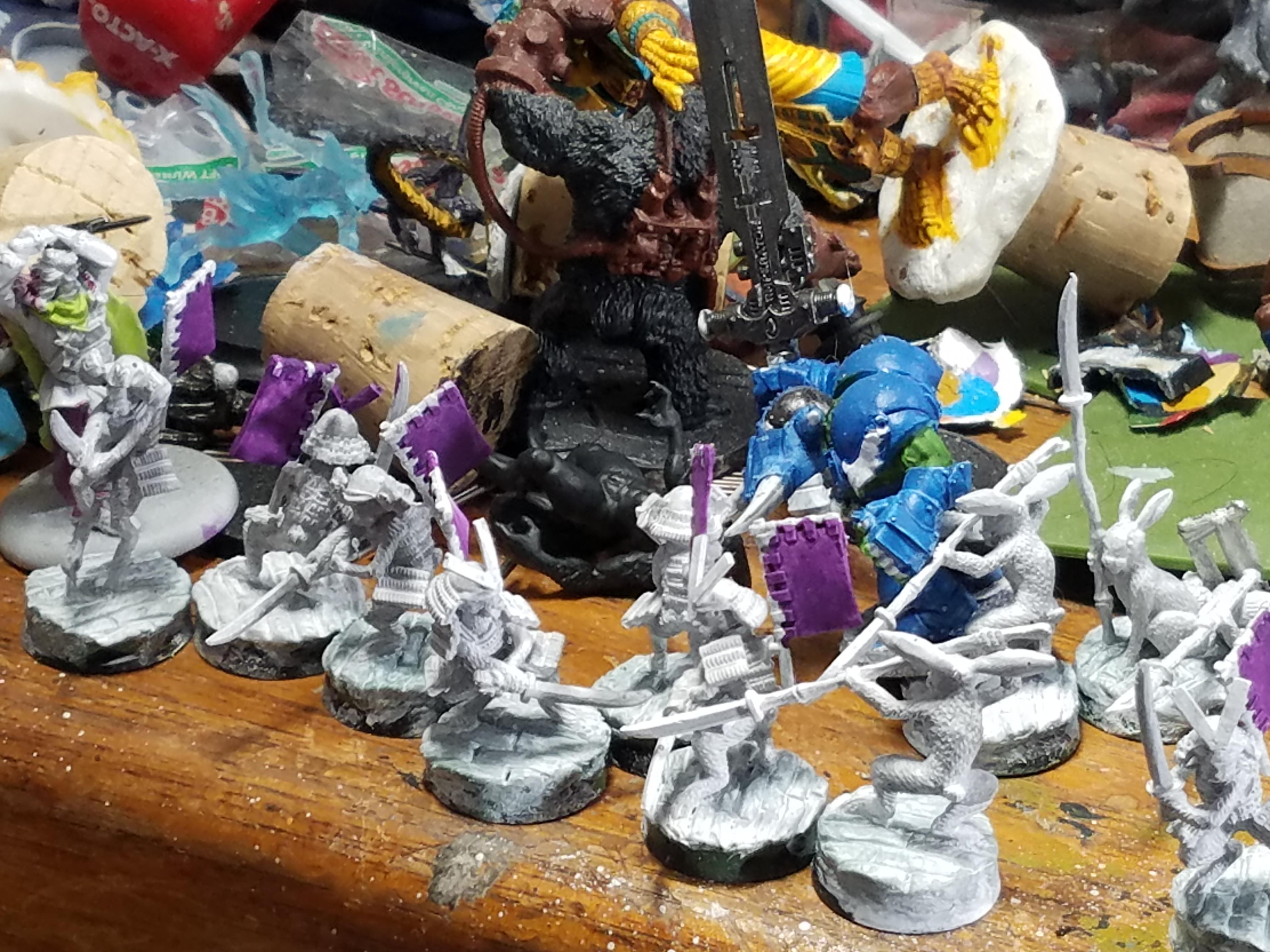 Animal People, Eureka Miniatures, Rabbit, Samurai