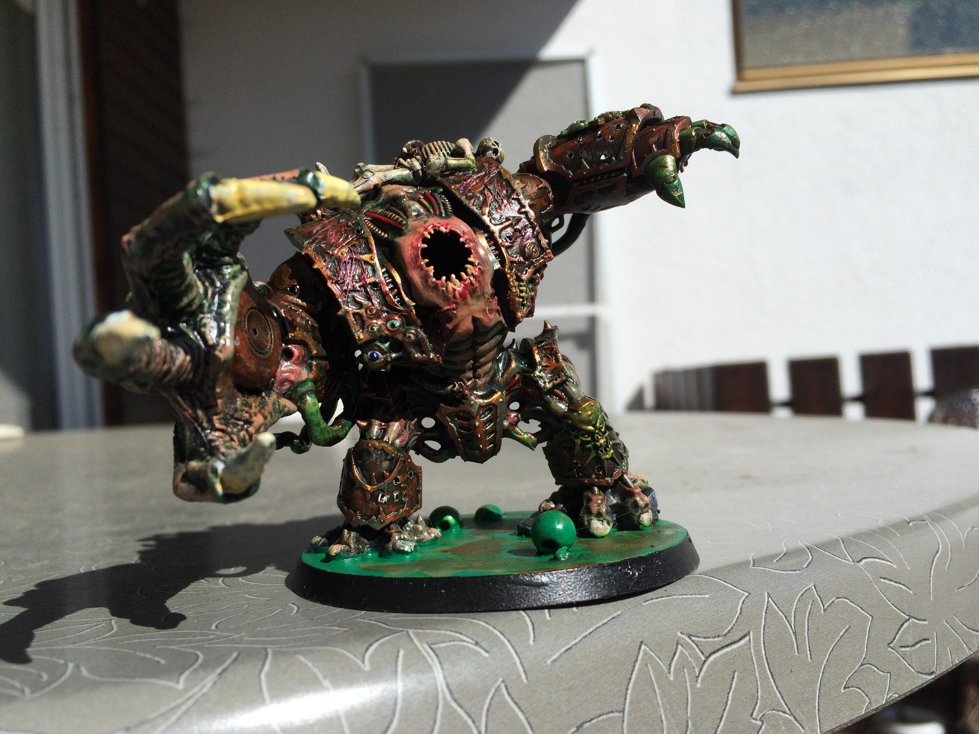 Base Not Ready Yet, Chaos, Conversion, Daemons, Disturb, Dreadnought, Hellbrute, Kill, Melee, Nurgle, Prince, Team