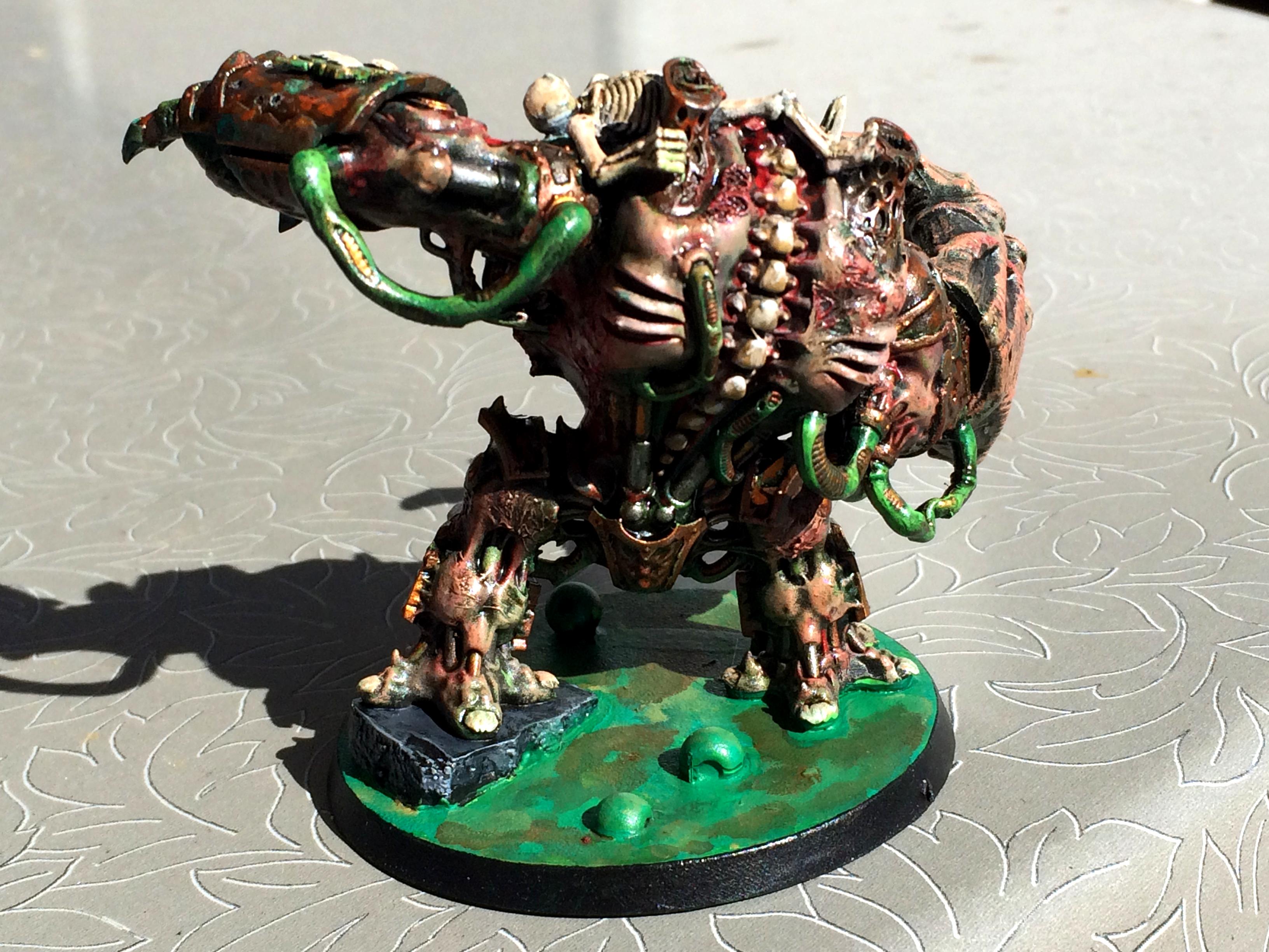 Base Not Ready Yet, Chaos, Conversion, Daemons, Disturb, Dreadnought, Hellbrute, Kill, Melee, Nurgle, Prince, Team