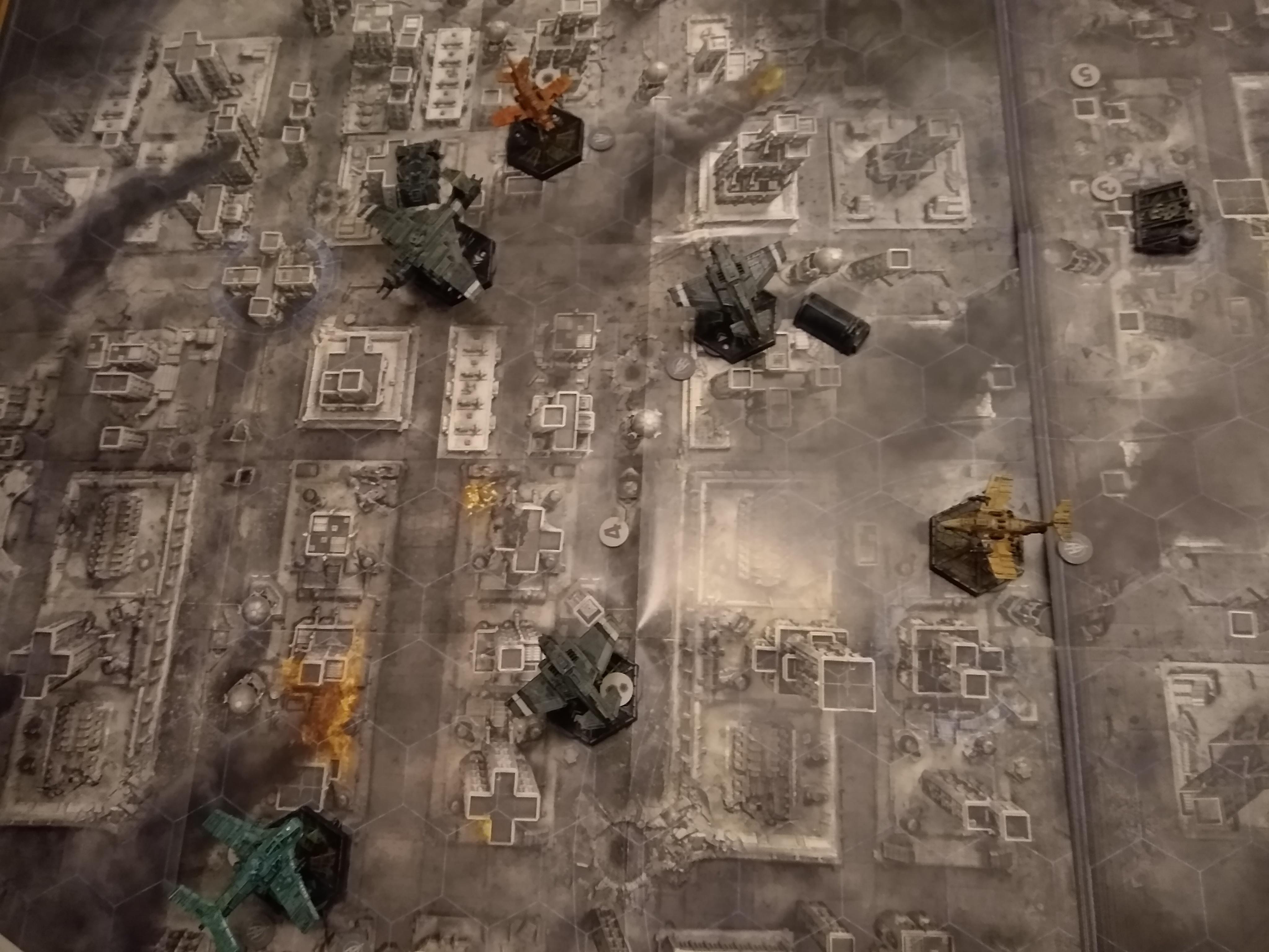 Straggler dogfight