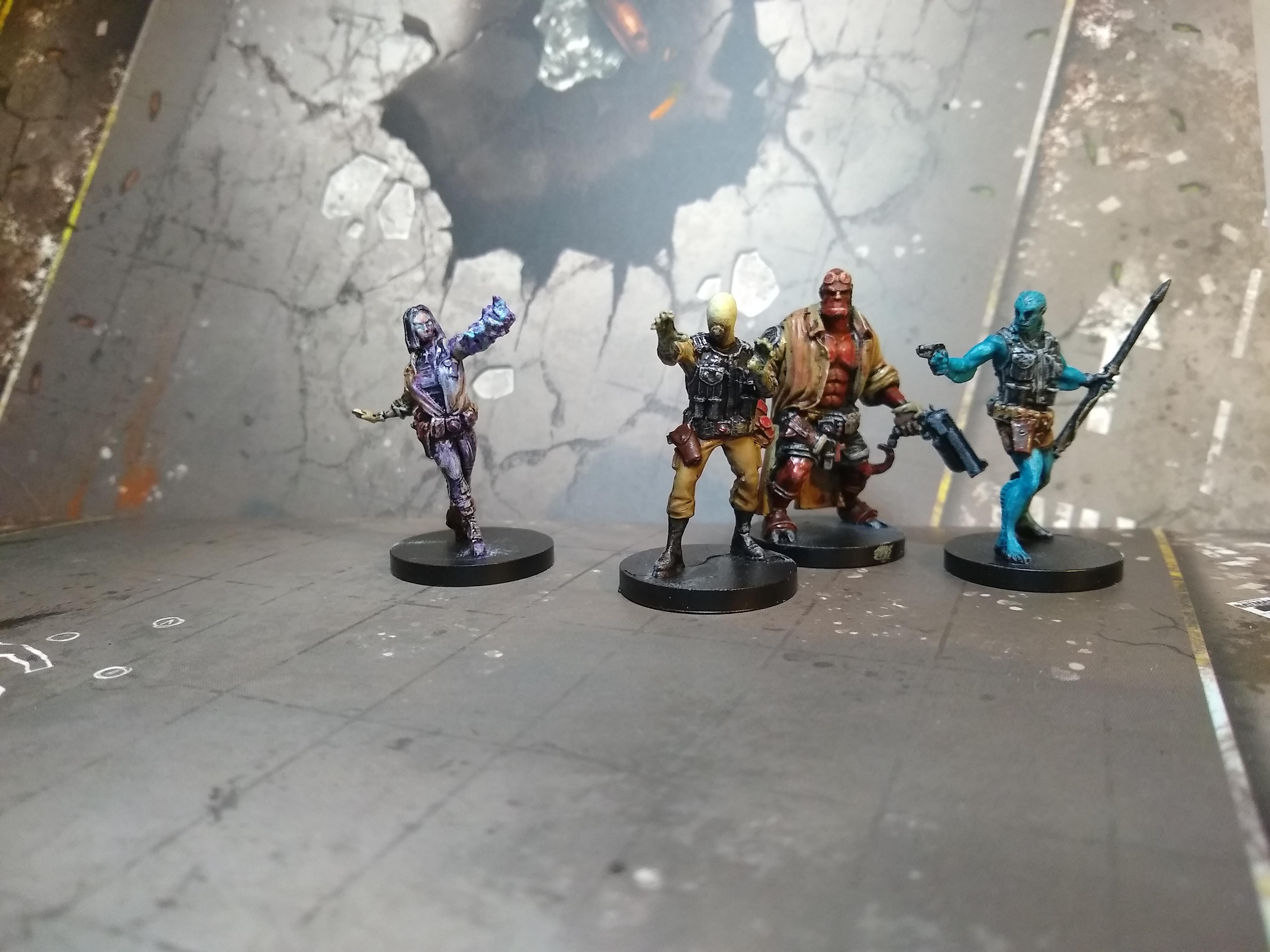 Hellboy starter characters