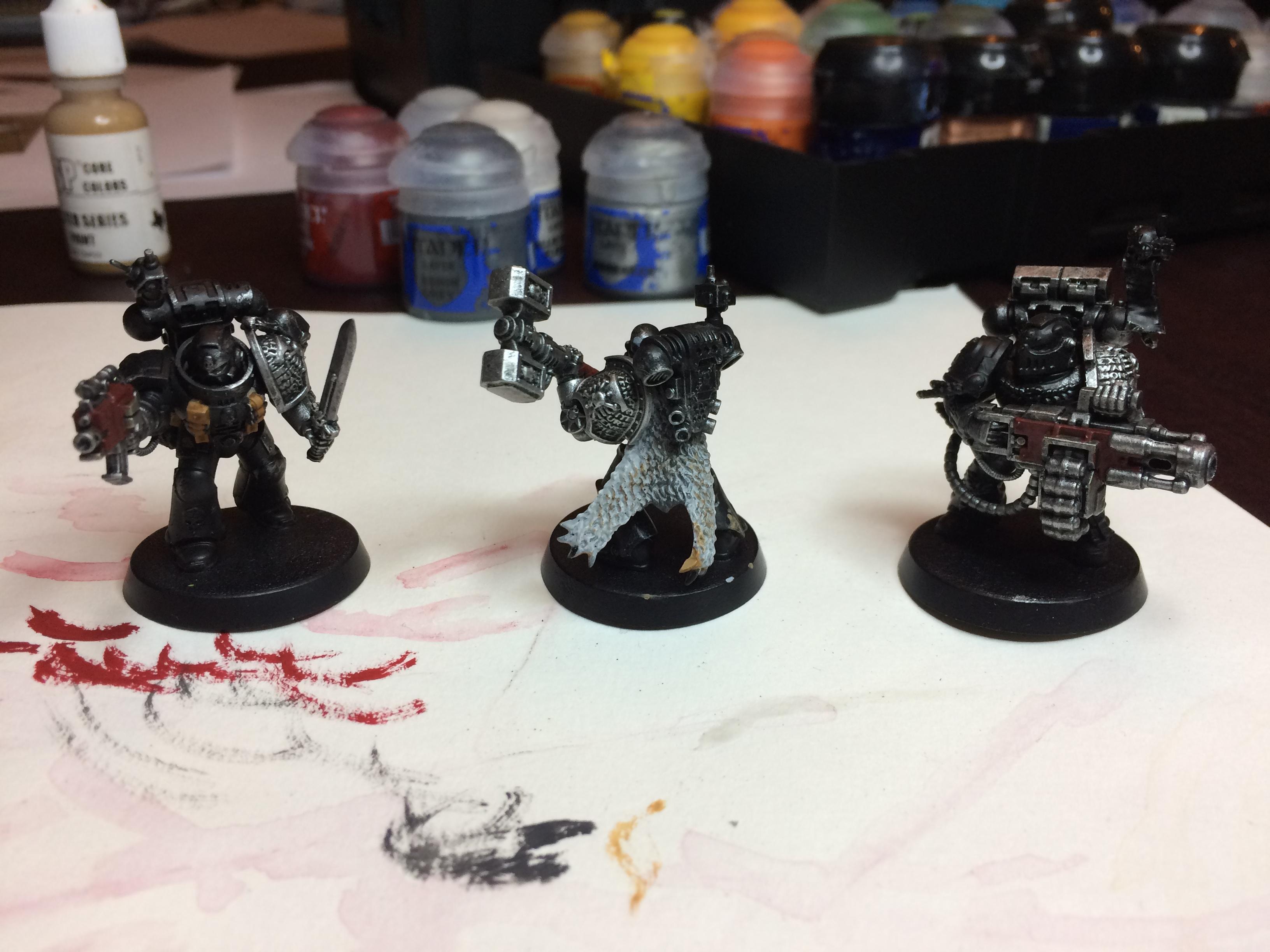 Deathwatch marines, WIP 1