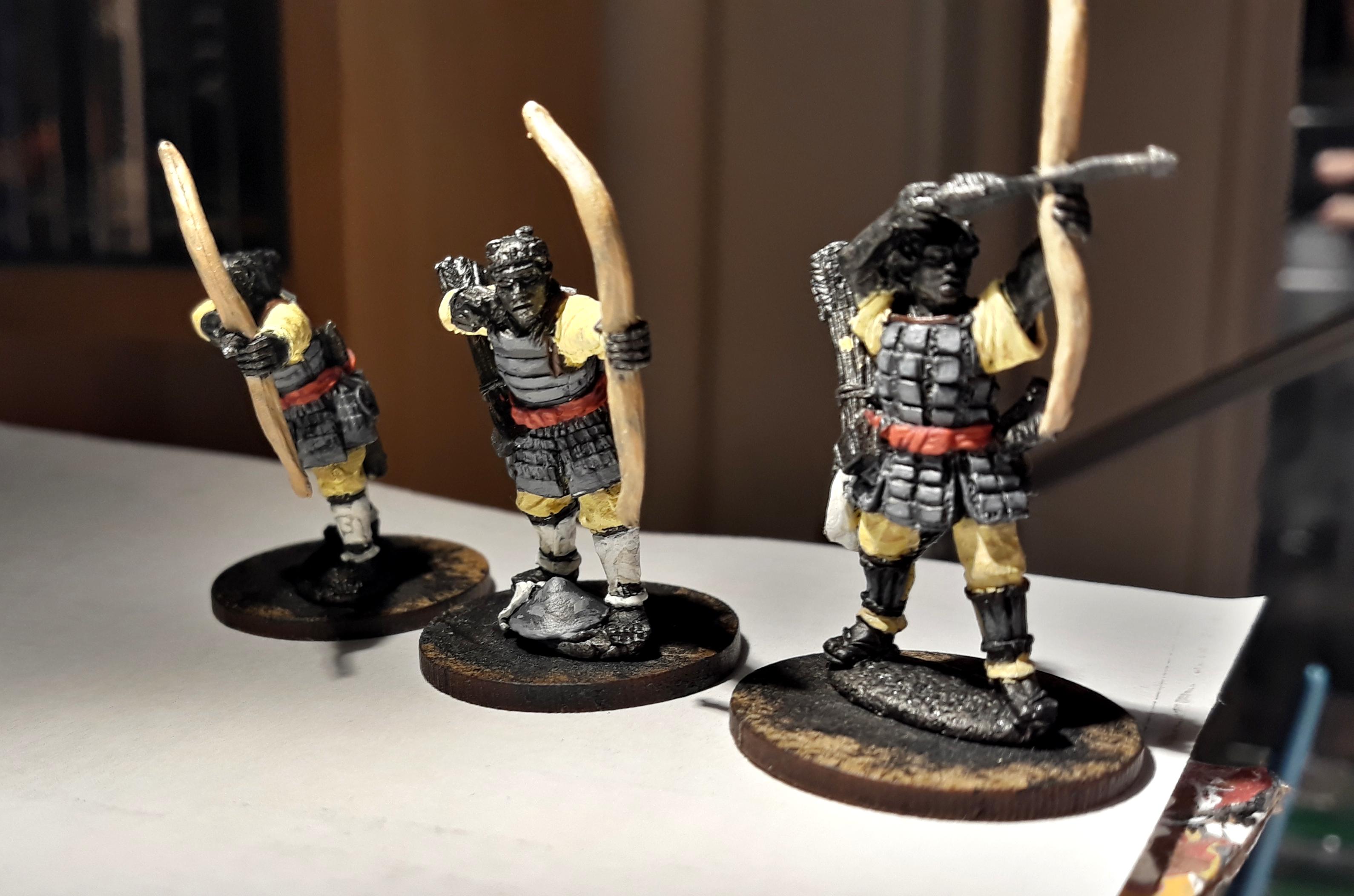 Archers, Ashigaru, Test Of Honour, Work In Progress