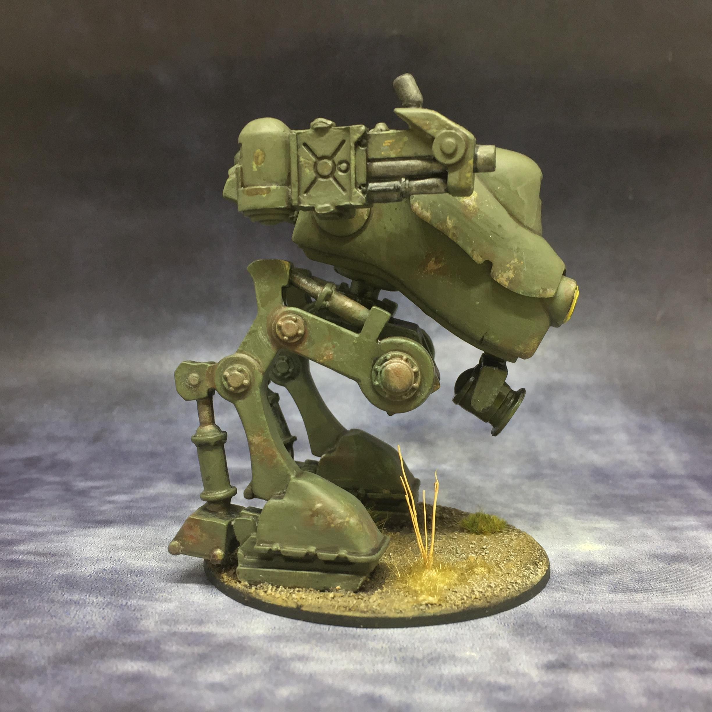 March 2020, Mech, Robot, Walker, Weathered