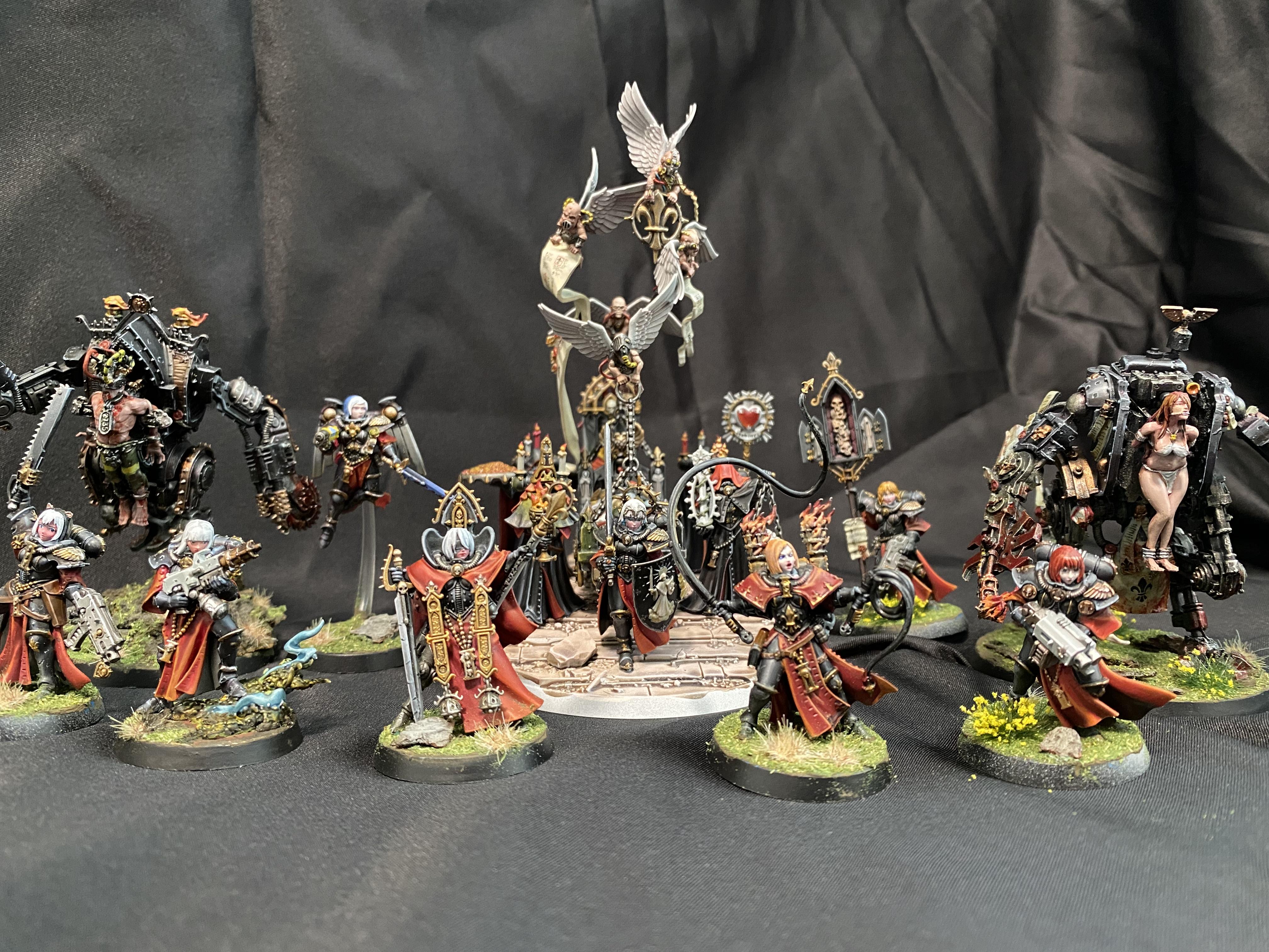 Battlesister, customized battlesister army