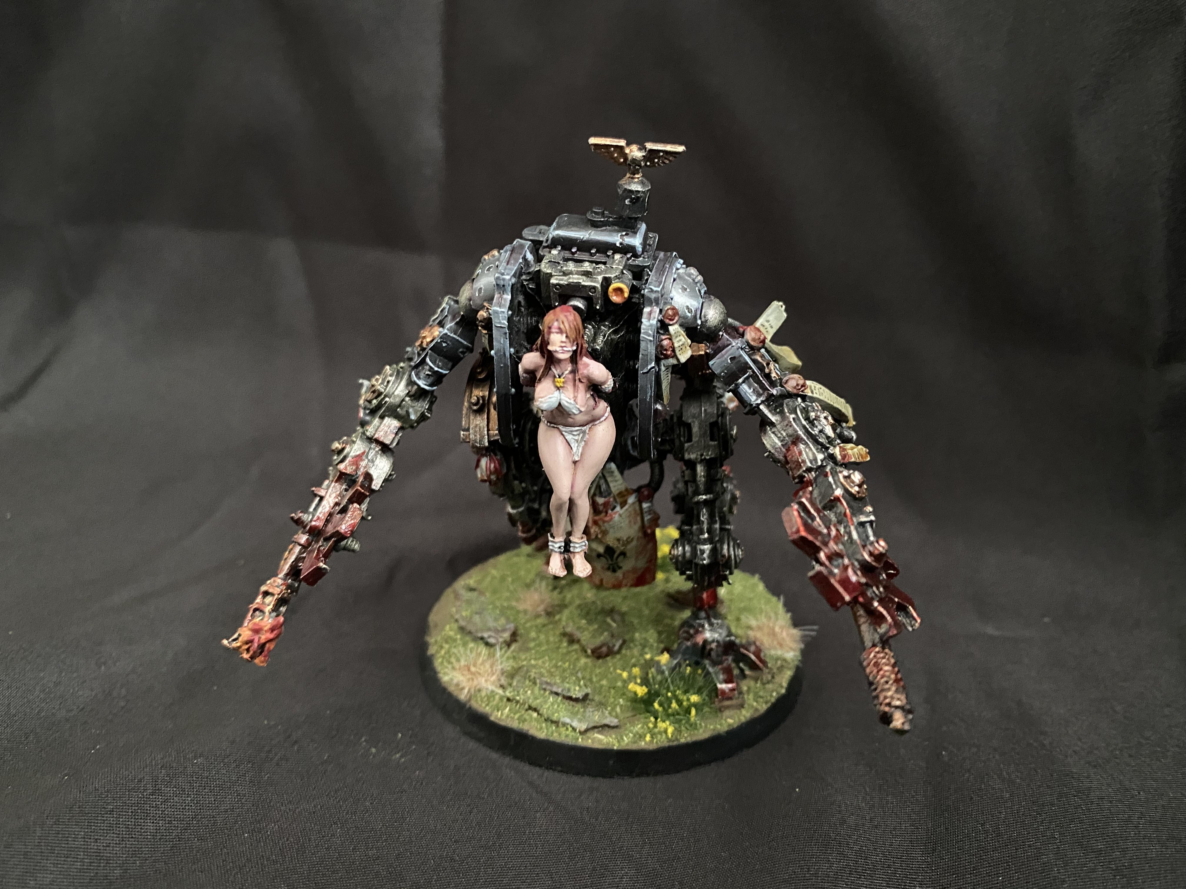 Battlesister, customized engine