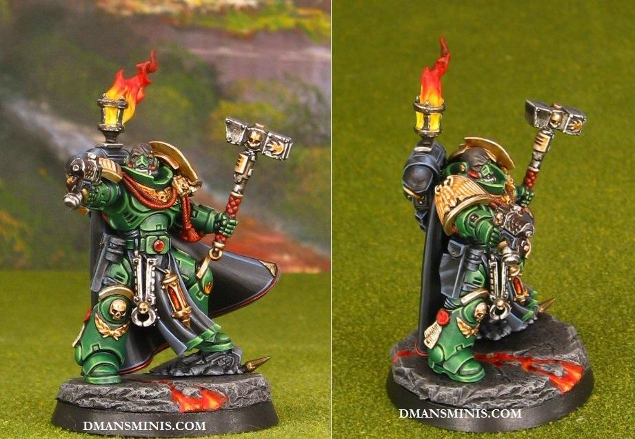 Converted Salamanders Primaris Space Marines Captain