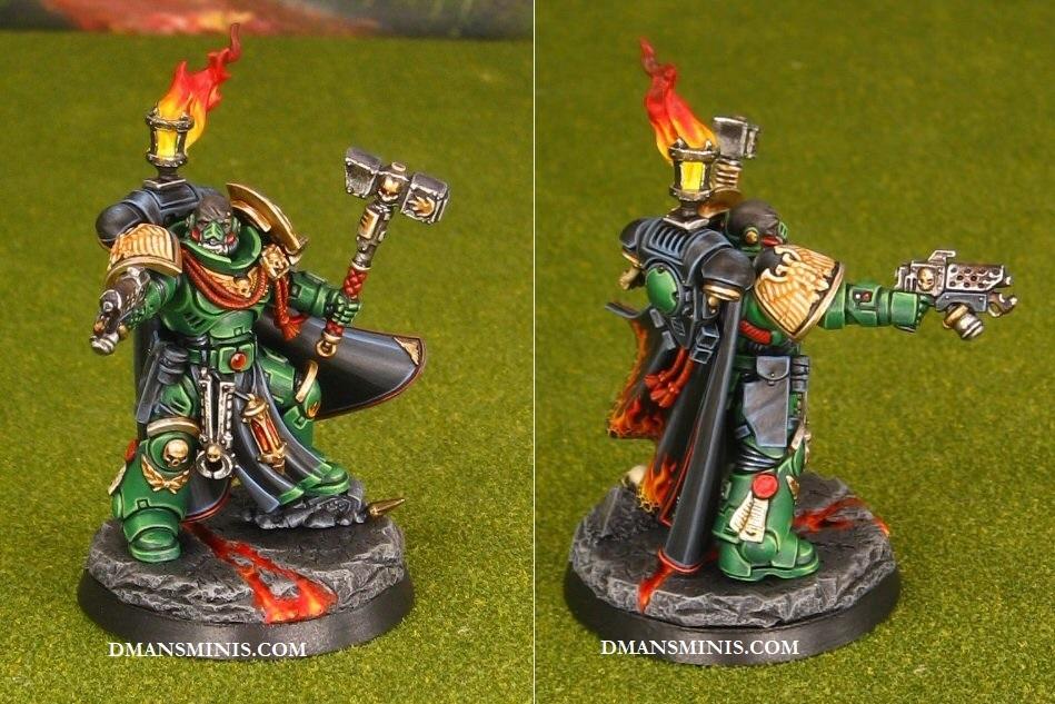 Converted Salamanders Primaris Space Marines Captain