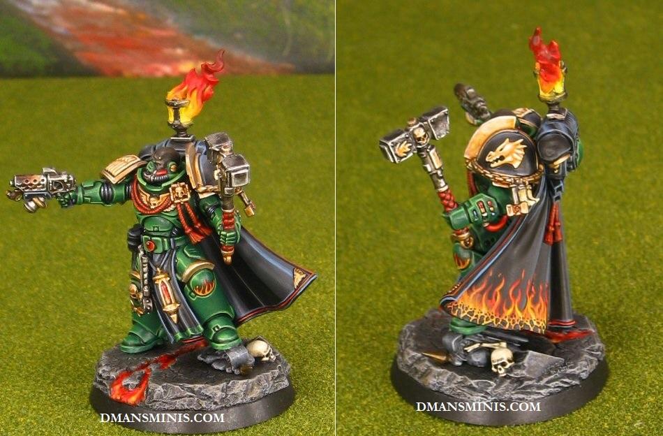 Converted Salamanders Primaris Space Marines Captain