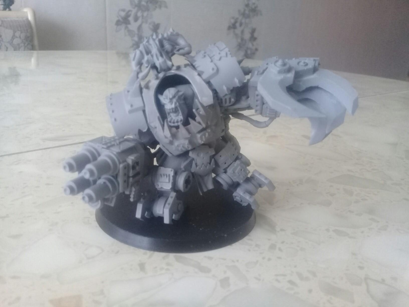Ghazghkull Mag Uruk Thraka, WiP from Villoy 6