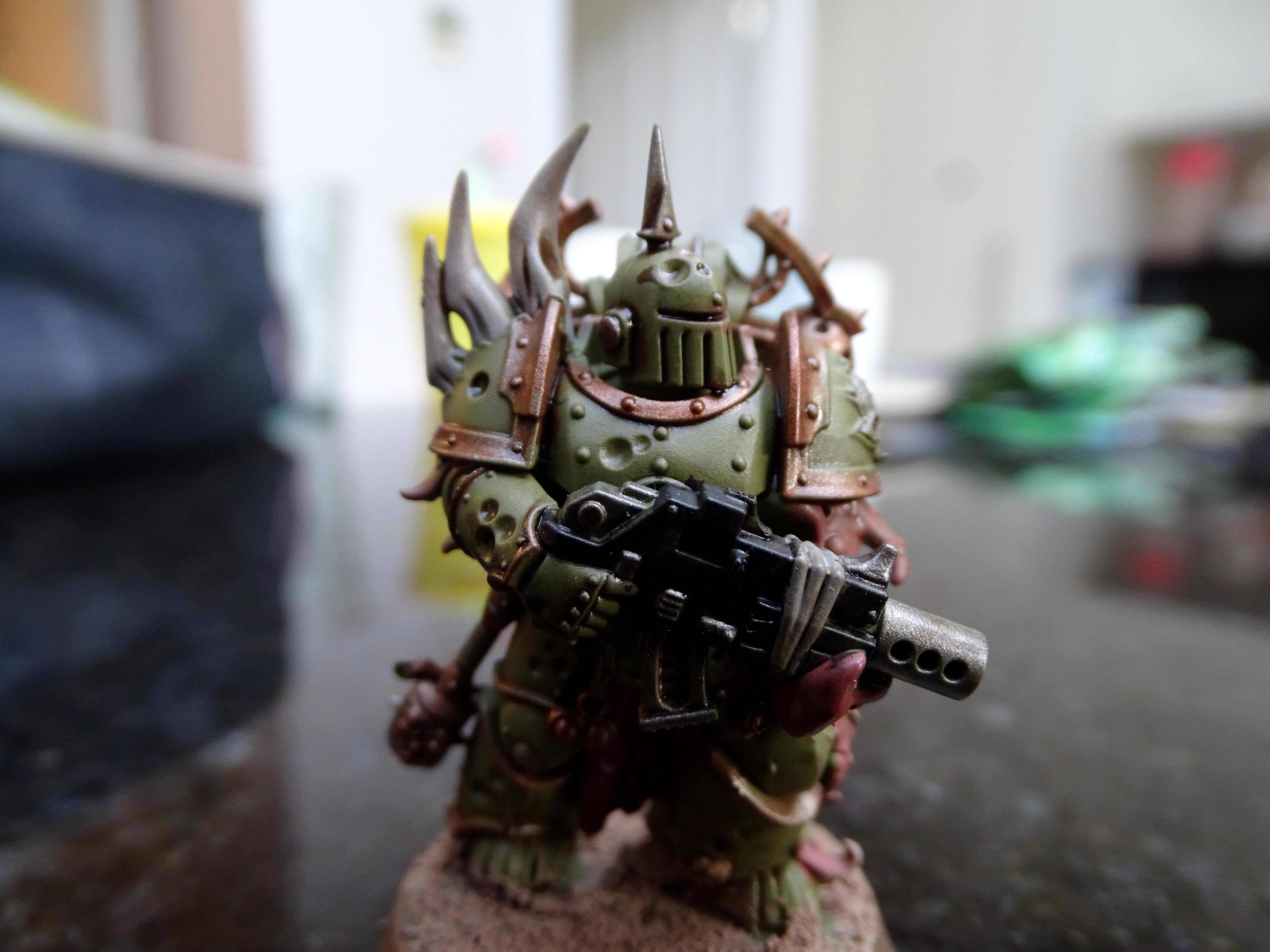 Chaos Space Marines, Death Guard, Nurgle, Plague Marines
