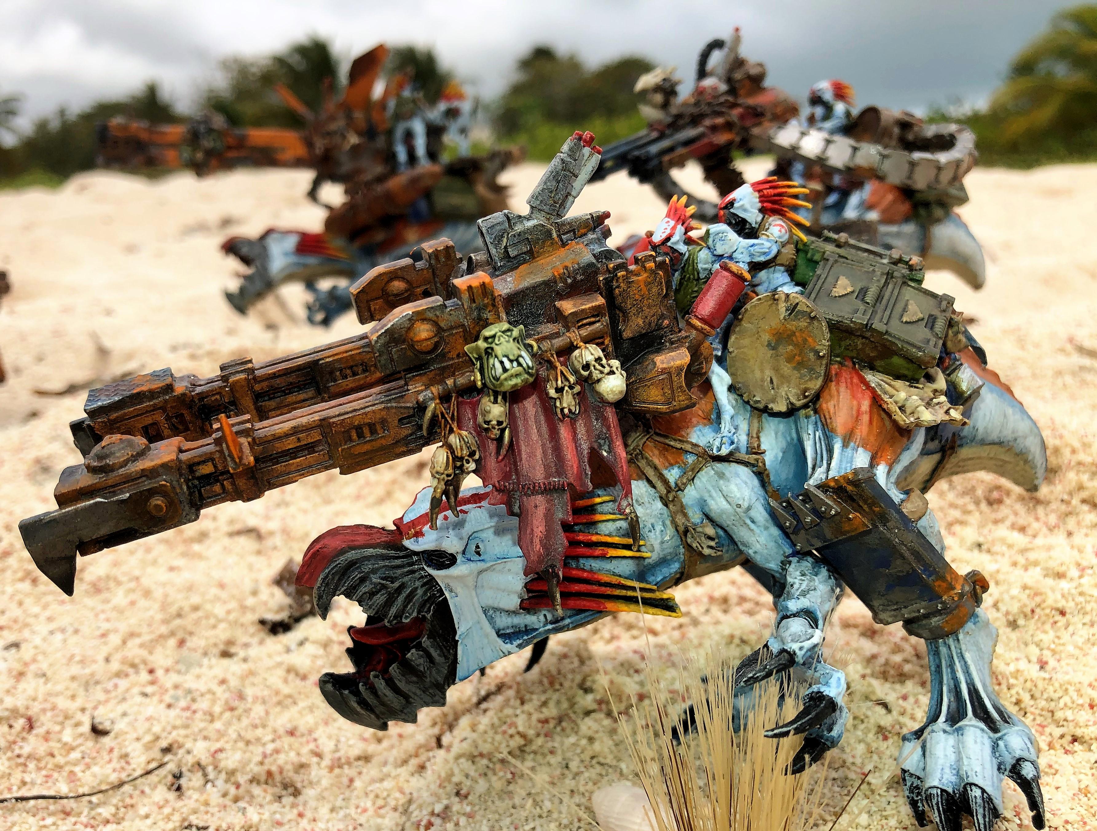 Battlefleet Gothic, Cavalry, Greater Knarloc, Knarloc, Kroot, Mercenary, Xenos