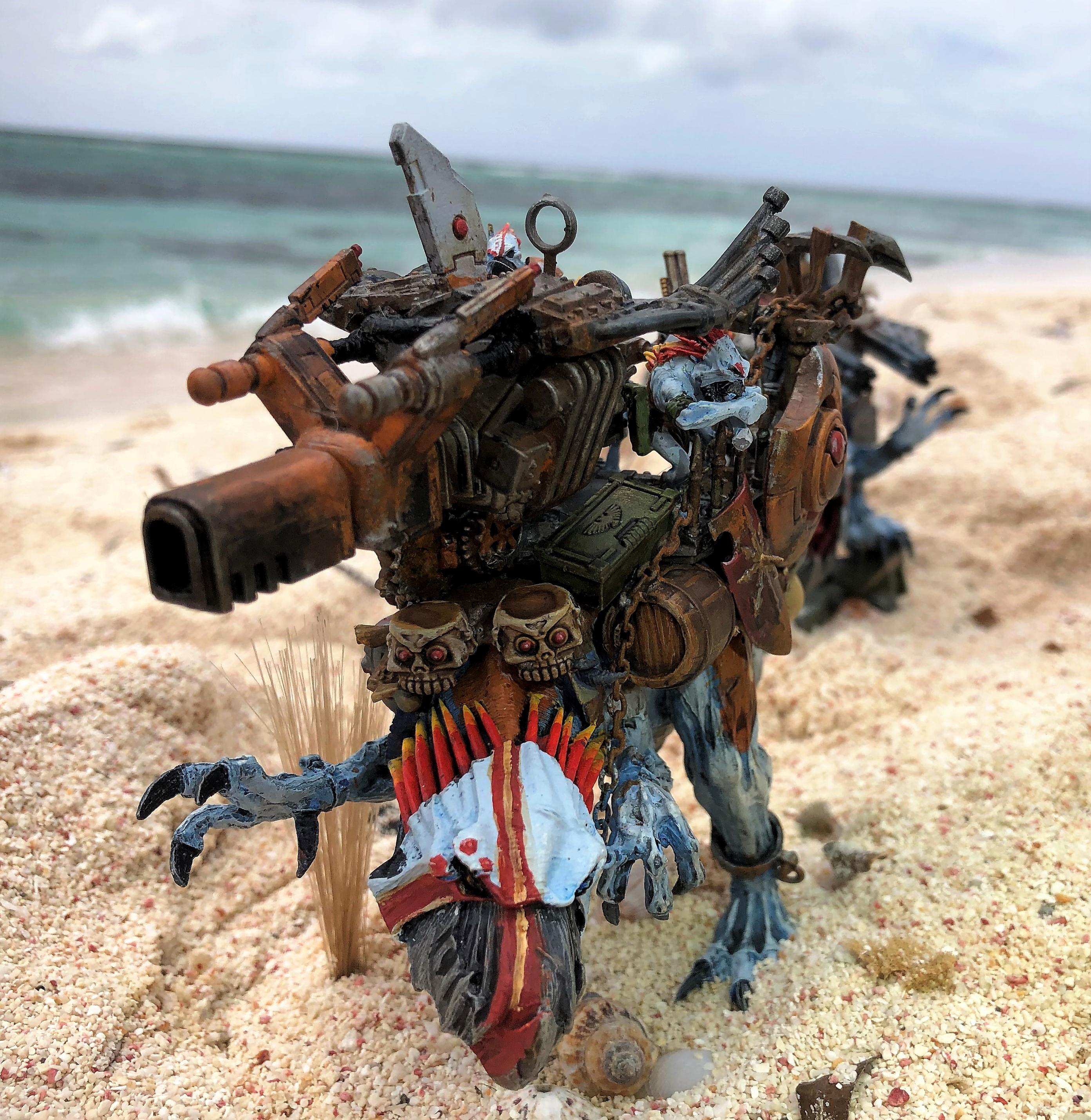 Battlefleet Gothic, Cavalry, Greater Knarloc, Knarloc, Kroot, Mercenary, Xenos