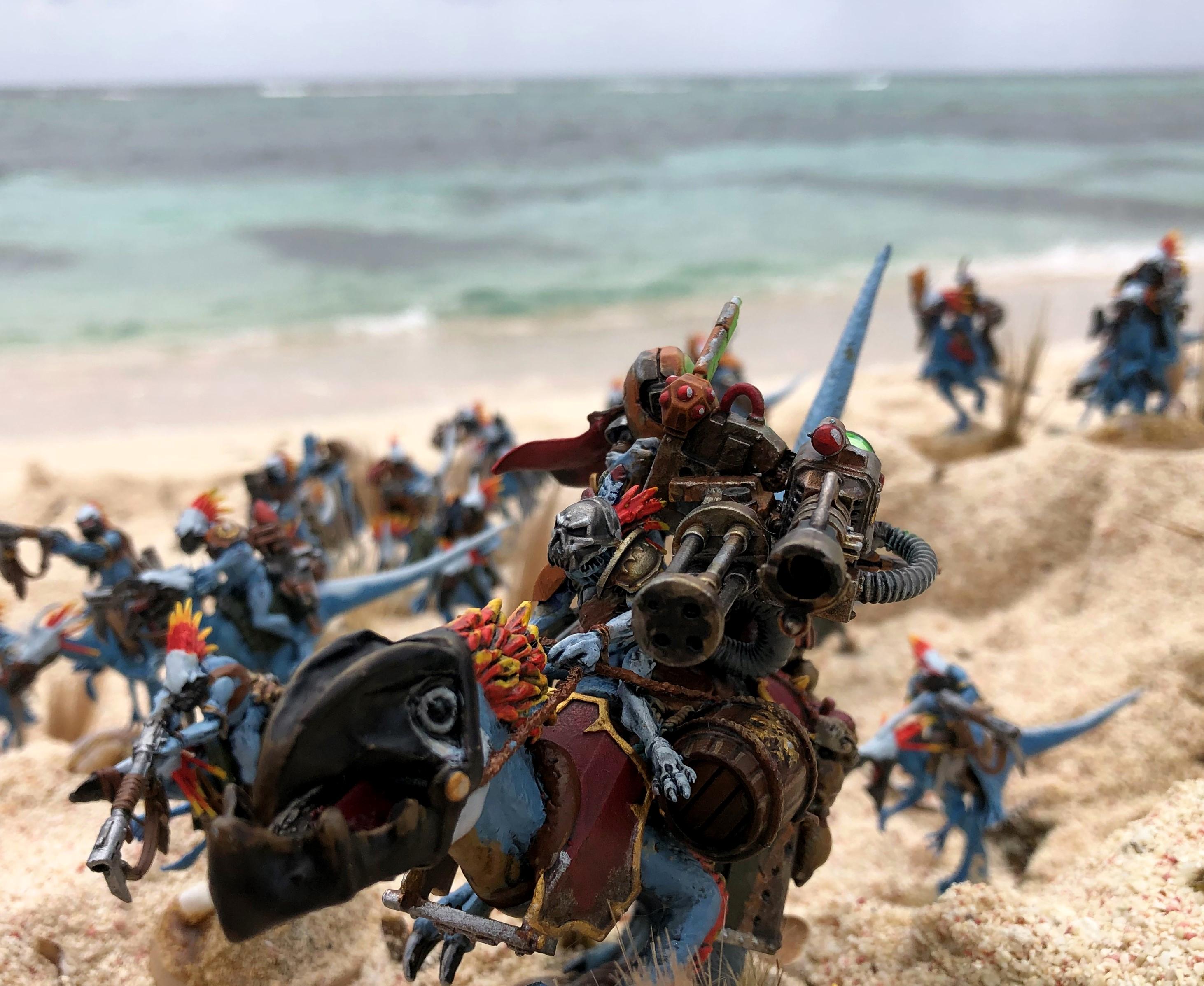 Cavalry, Greater Knarloc, Knarloc, Kroot, Mercenary, Xenos