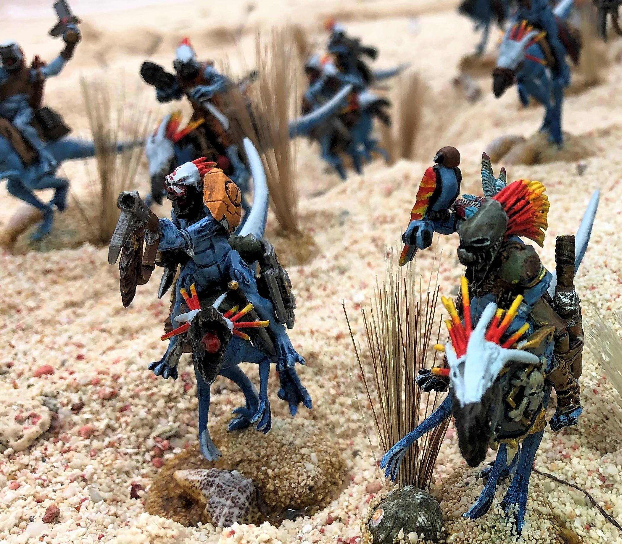 Cavalry, Greater Knarloc, Knarloc, Kroot, Mercenary, Xenos