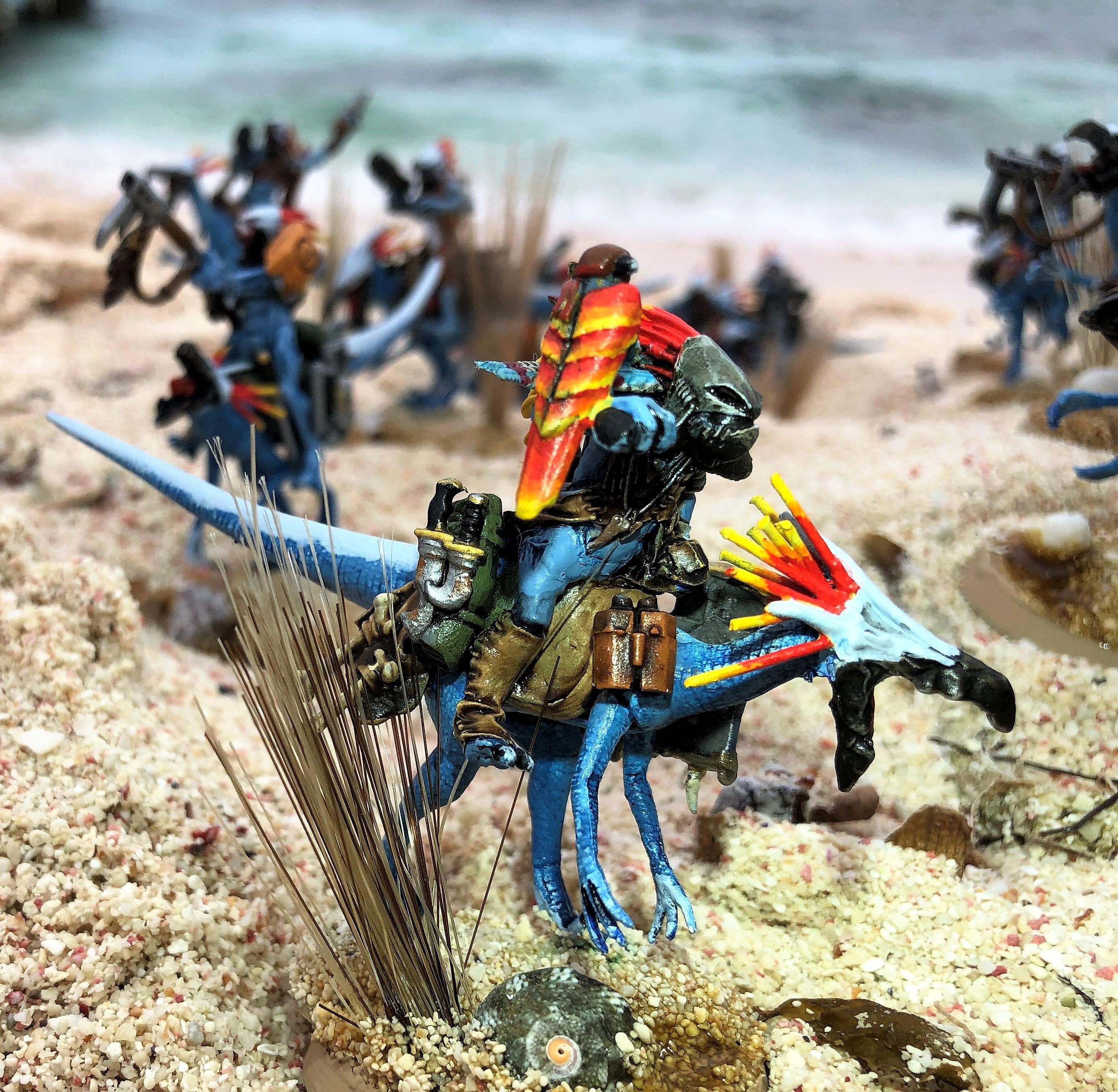 Cavalry, Greater Knarloc, Knarloc, Kroot, Mercenary, Xenos