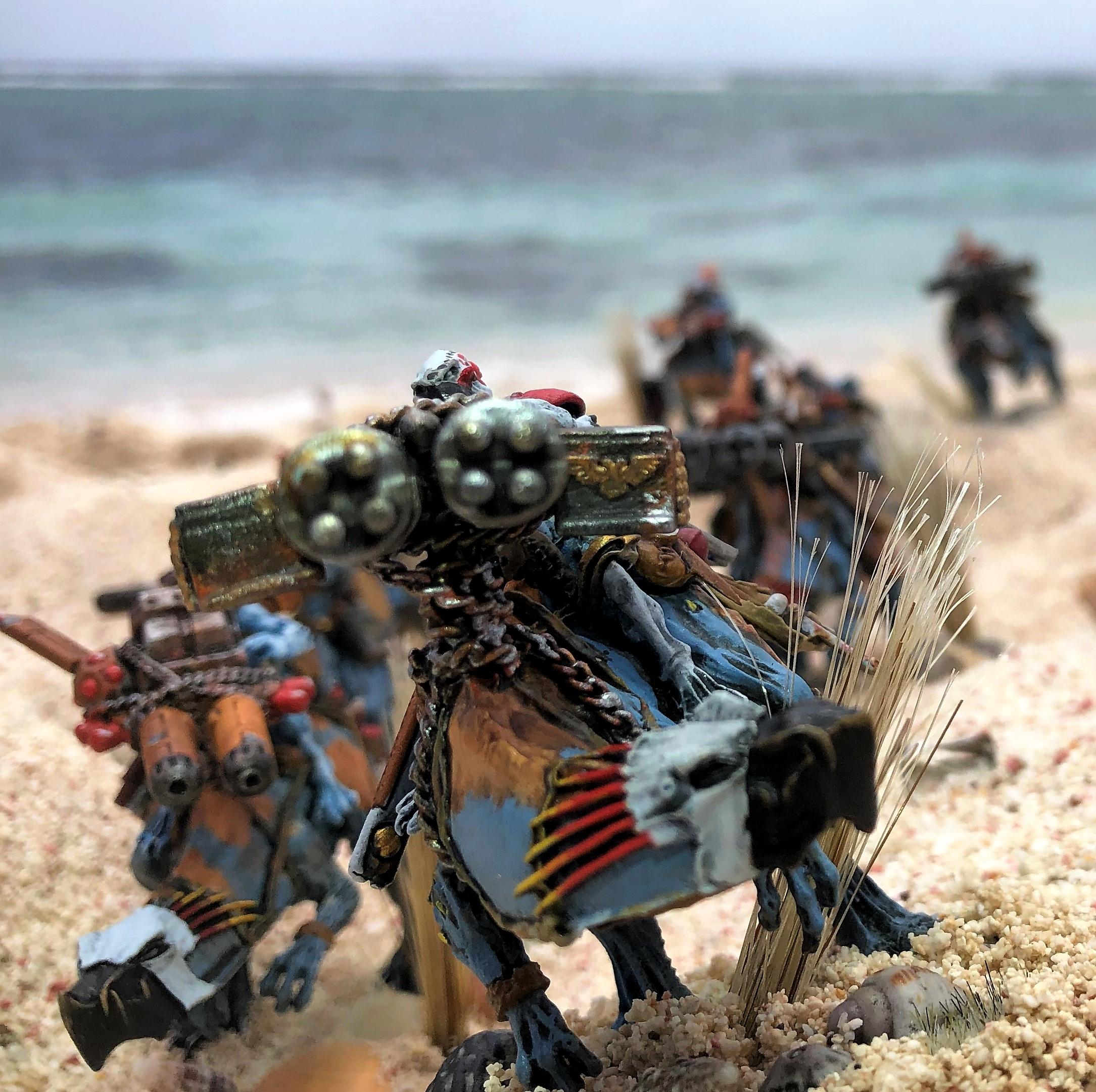 Cavalry, Greater Knarloc, Knarloc, Kroot, Mercenary, Xenos