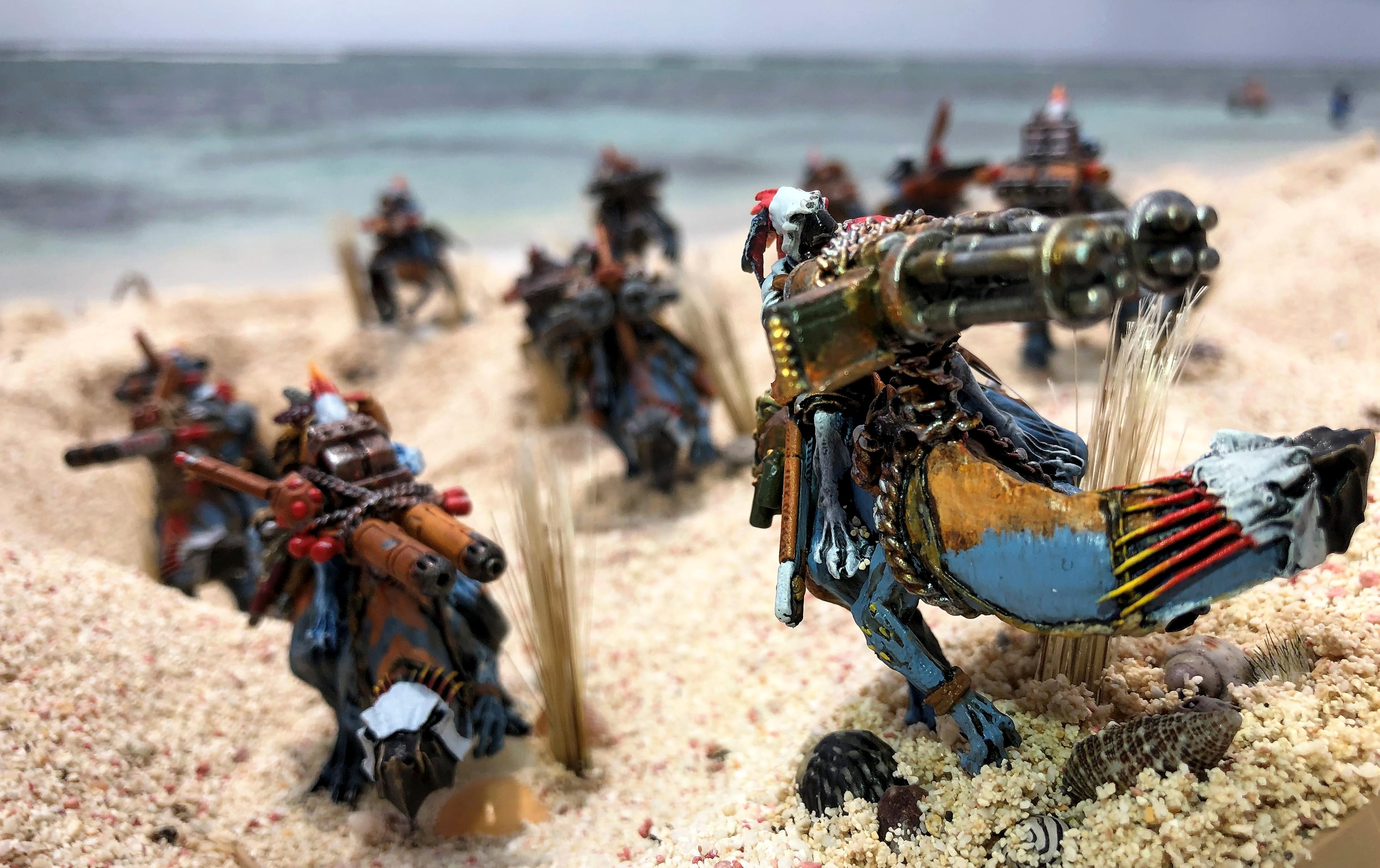 Cavalry, Greater Knarloc, Knarloc, Kroot, Mercenary, Xenos