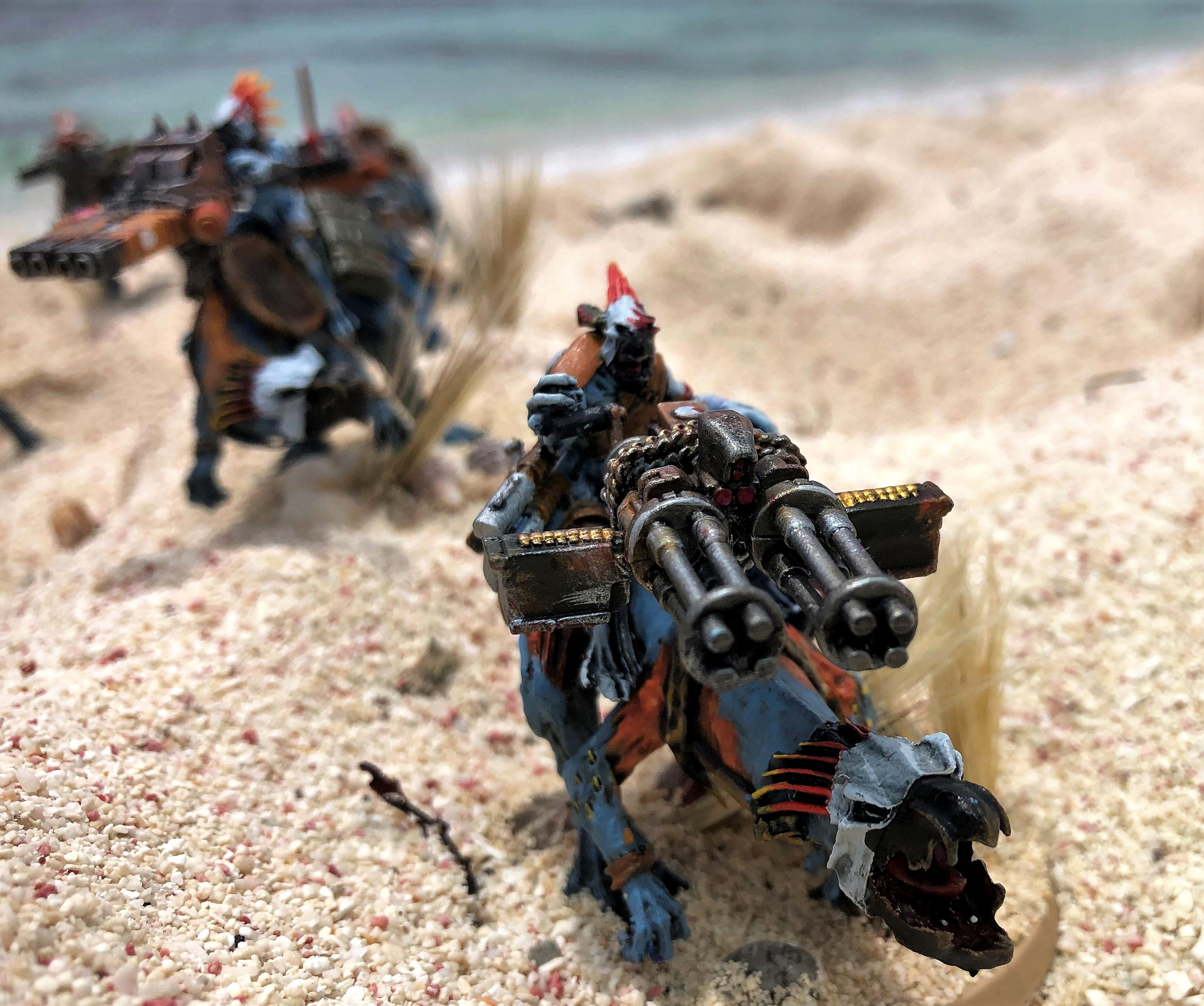Battlefleet Gothic, Cavalry, Greater Knarloc, Knarloc, Kroot, Mercenary, Xenos