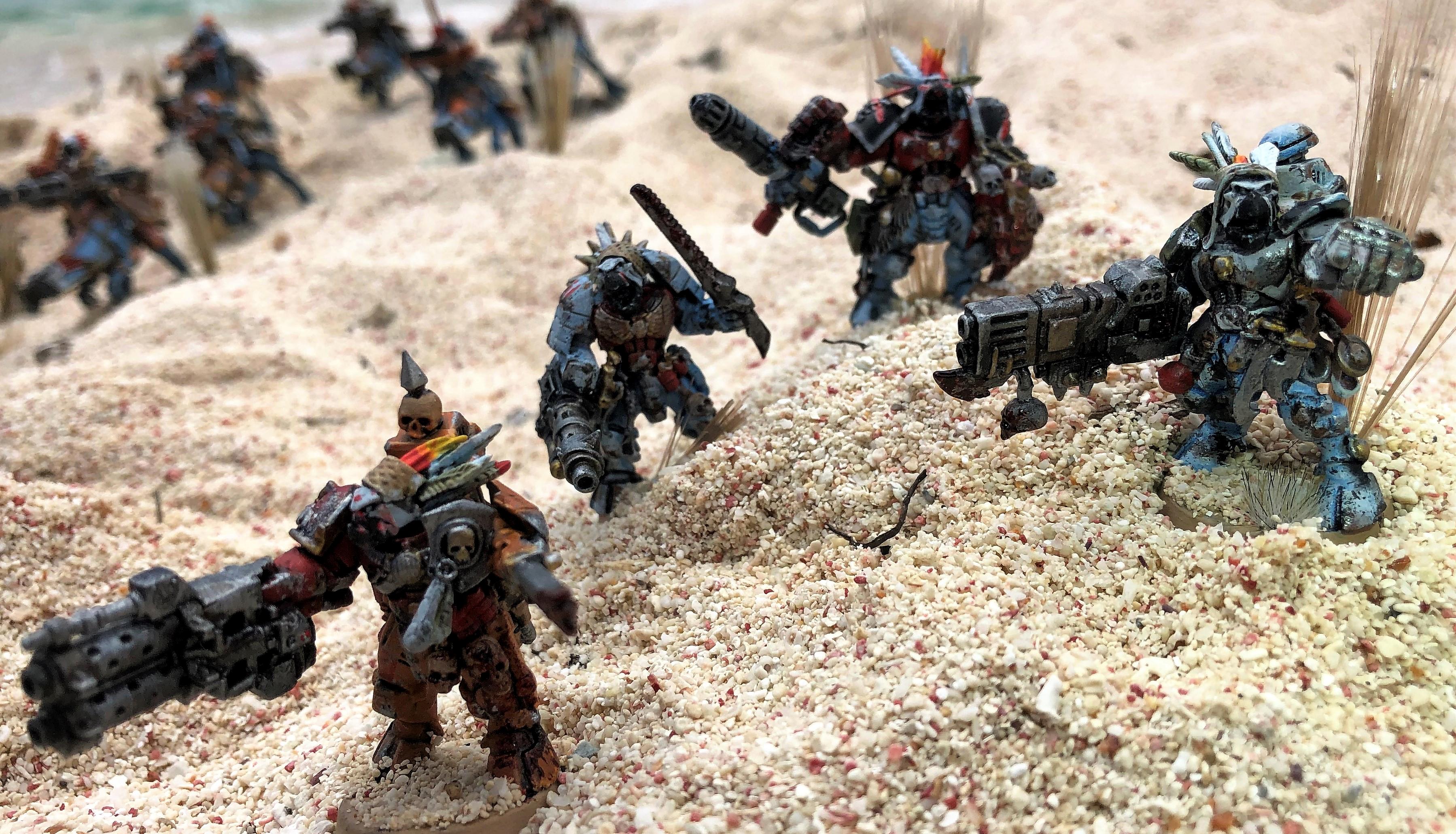 Battlefleet Gothic, Cavalry, Greater Knarloc, Knarloc, Kroot, Mercenary, Xenos