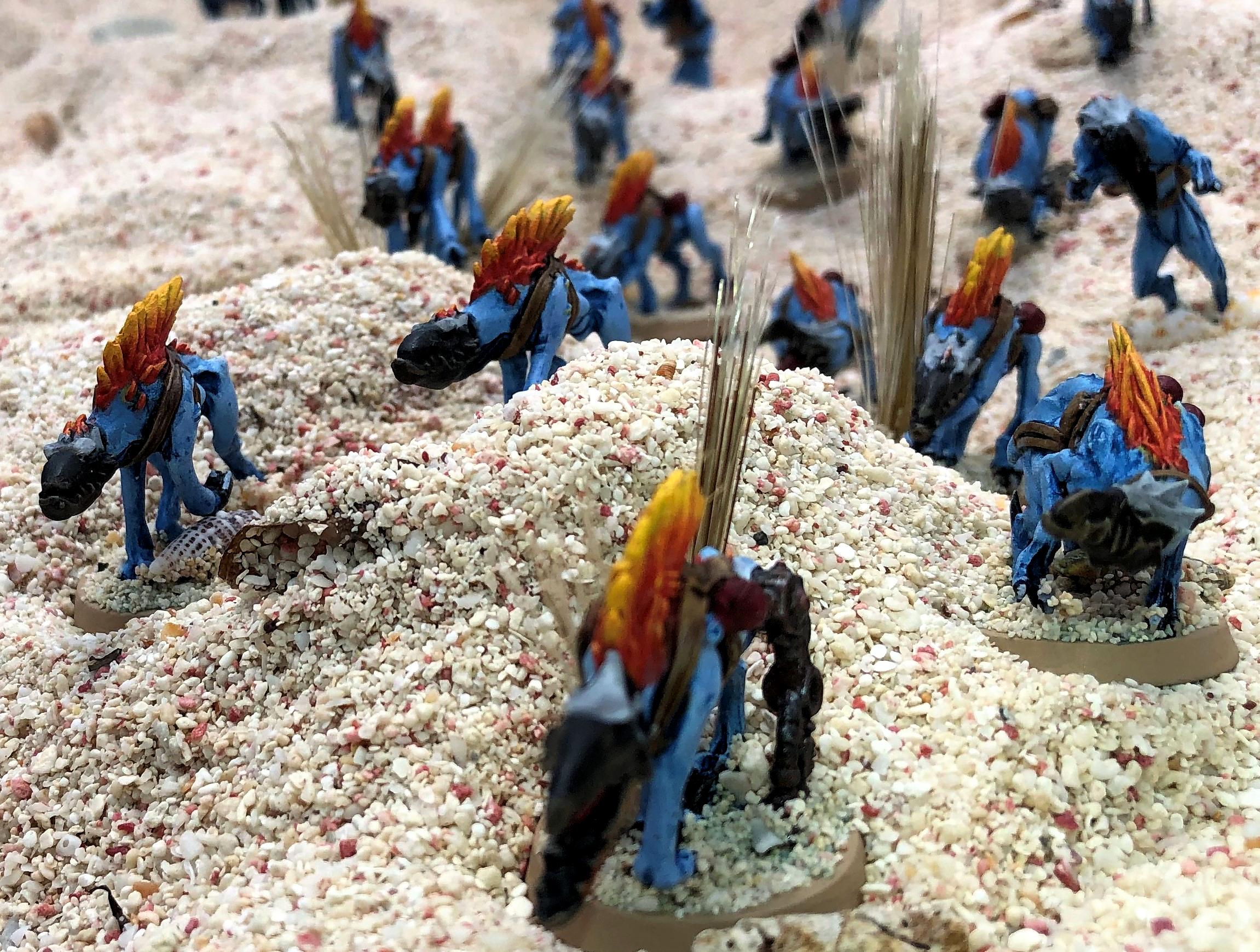 Battlefleet Gothic, Cavalry, Greater Knarloc, Knarloc, Kroot, Mercenary, Xenos