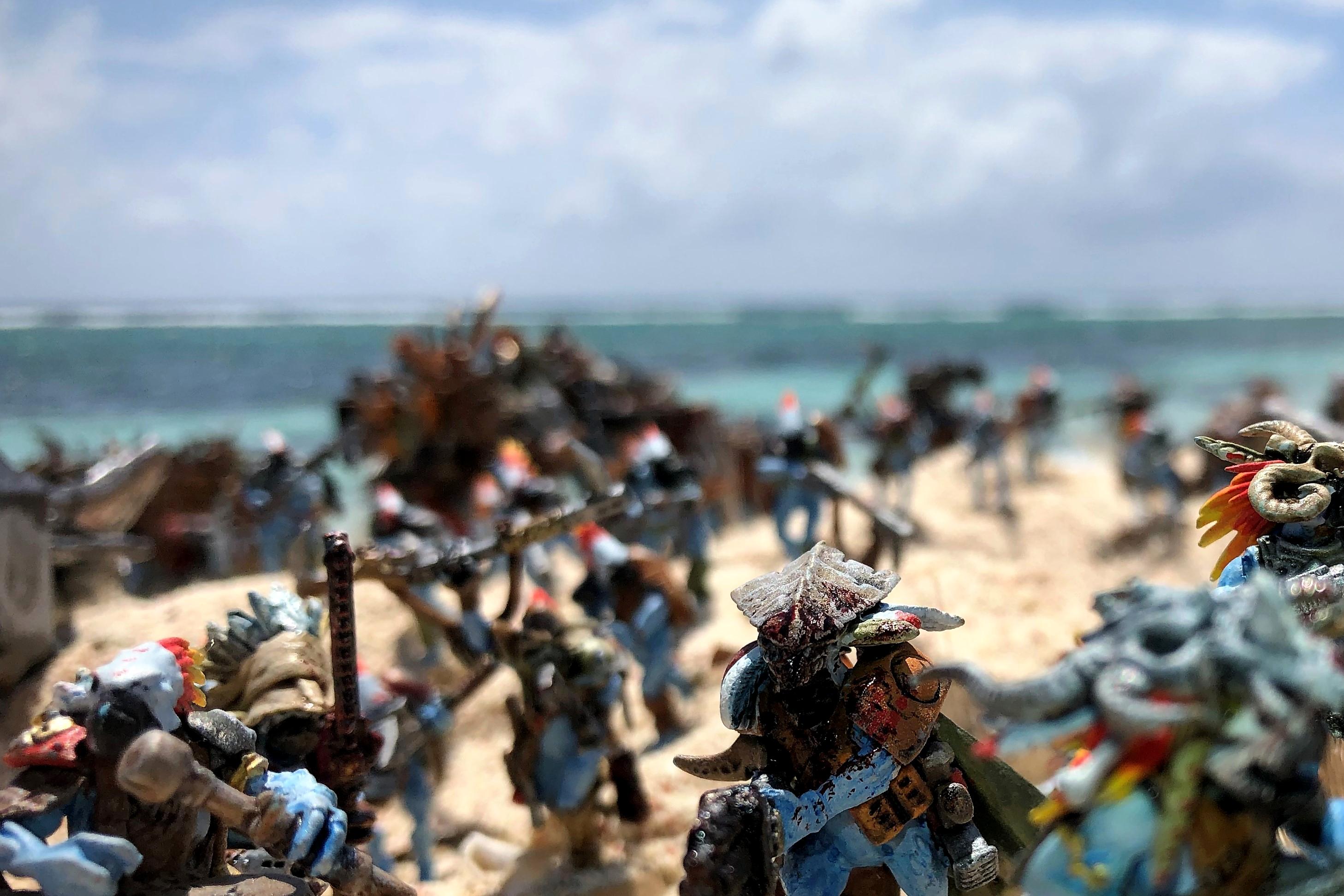 Cavalry, Greater Knarloc, Knarloc, Kroot, Mercenary, Xenos