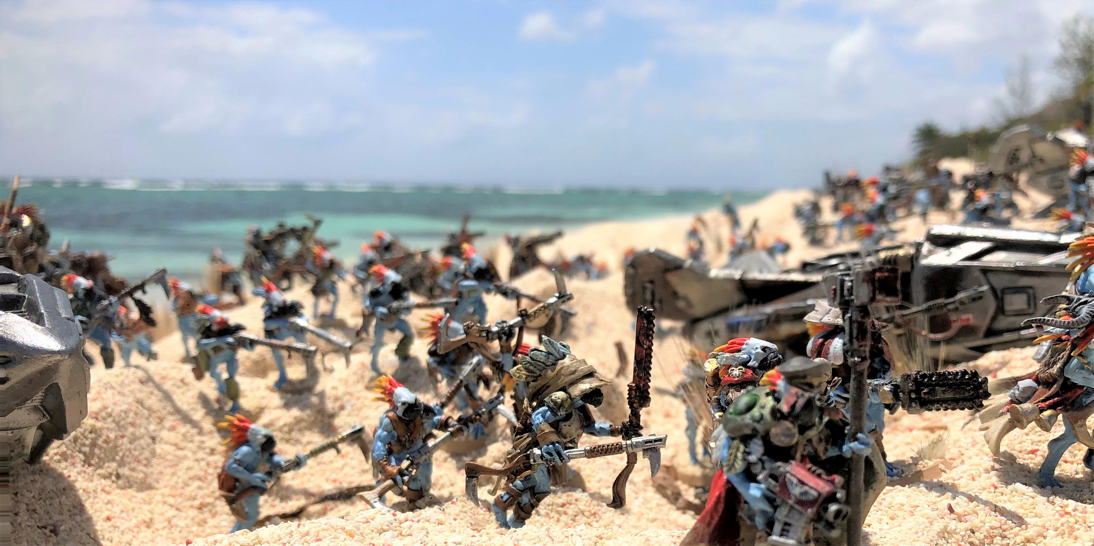 Cavalry, Greater Knarloc, Knarloc, Kroot, Mercenary, Xenos