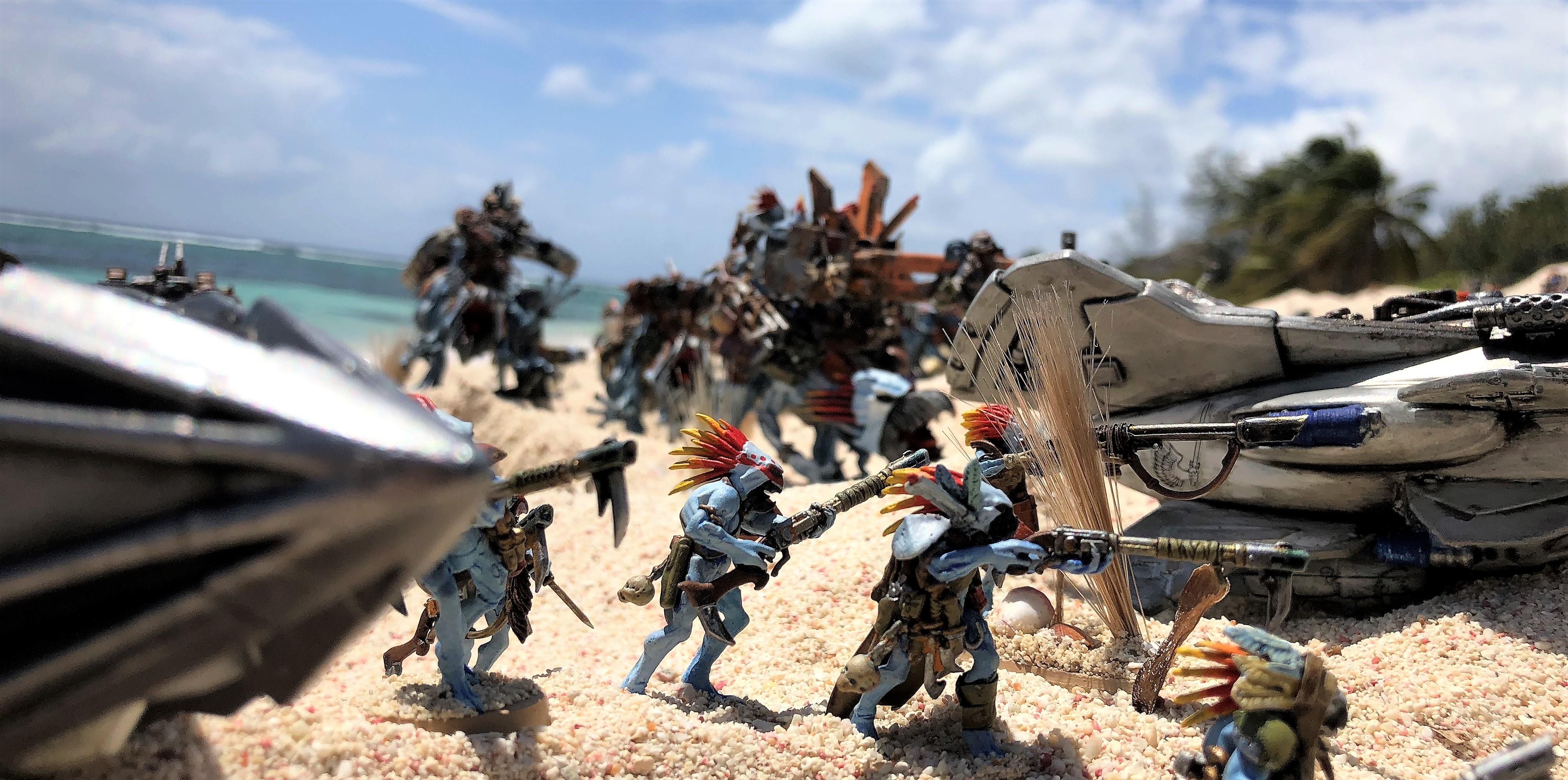 Cavalry, Greater Knarloc, Knarloc, Kroot, Mercenary, Xenos