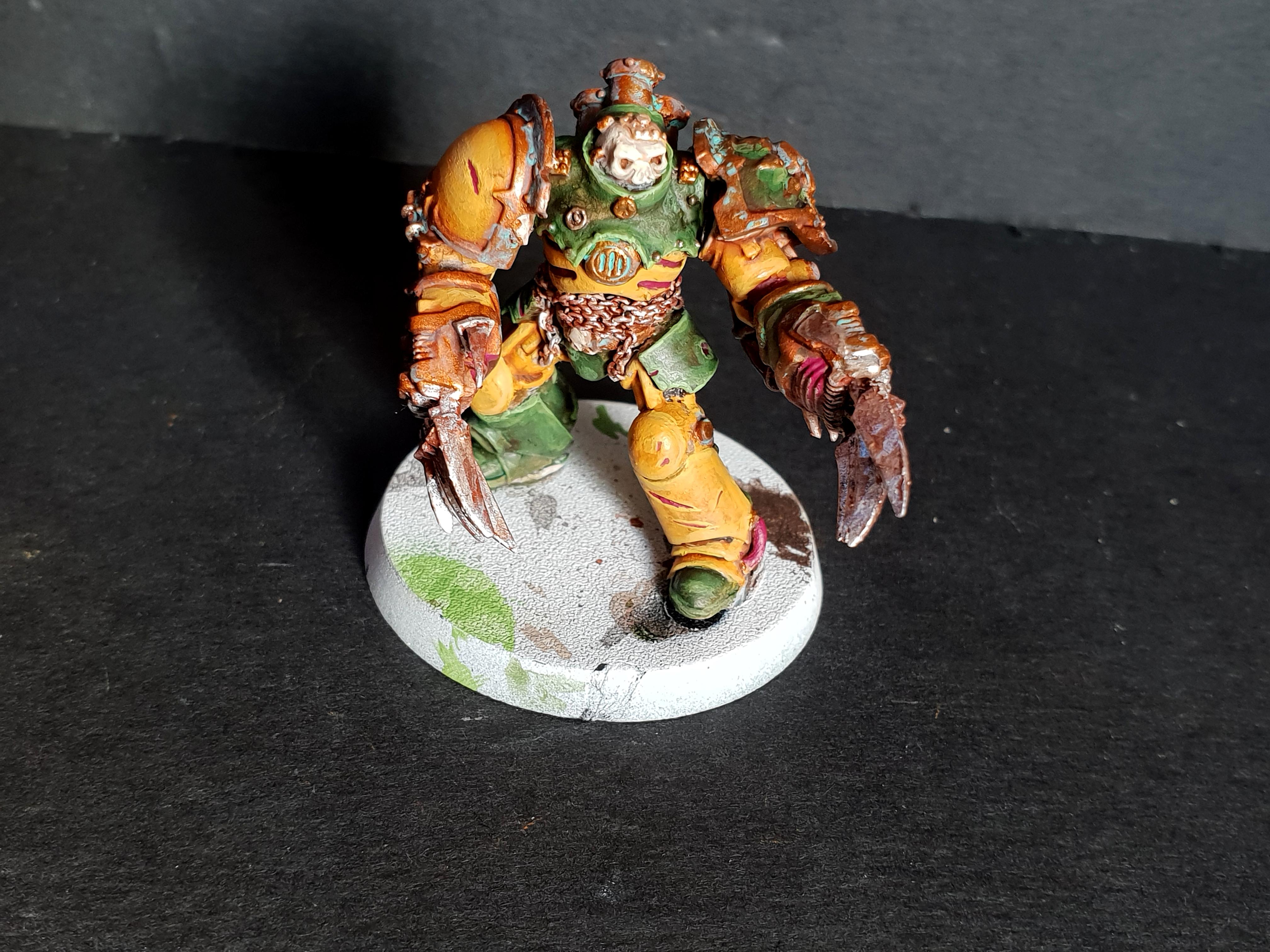 Chaos, Chaos Space Marines, Conversion, Nurgle, Terminator Armor, Work In Progress