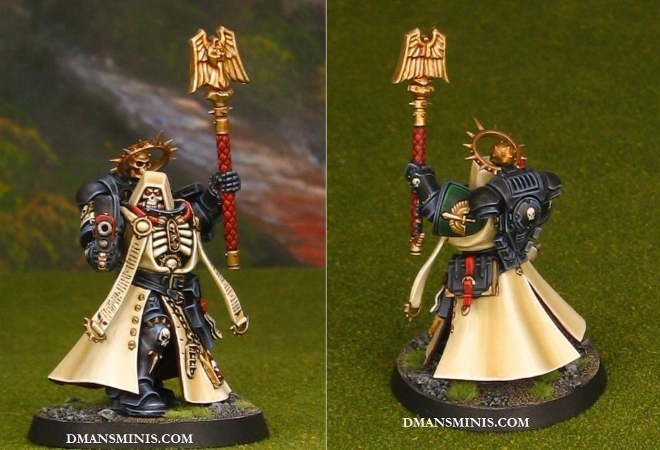 Dark Angels Primaris Space Marines Chaplain