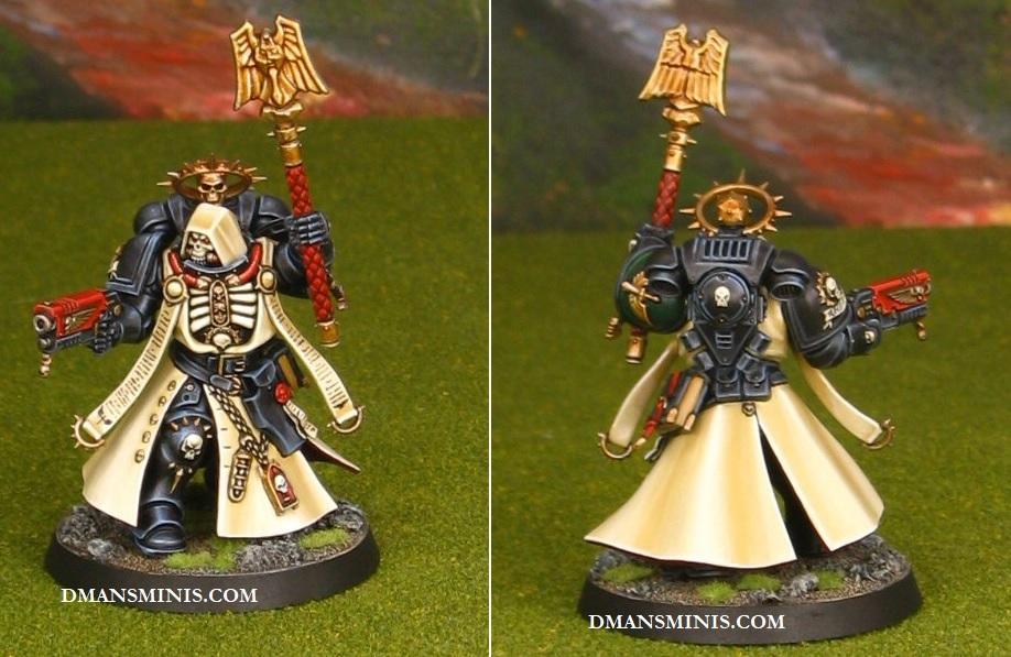 Dark Angels Primaris Space Marines Chaplain