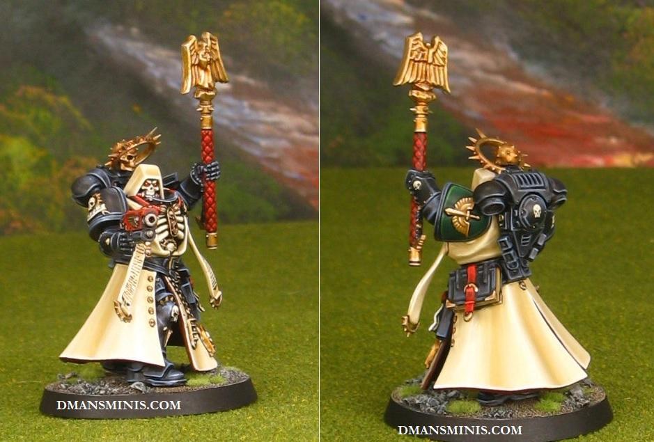 Dark Angels Primaris Space Marines Chaplain