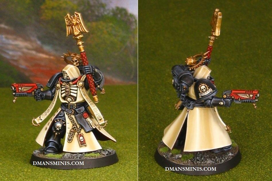 Dark Angels Primaris Space Marines Chaplain