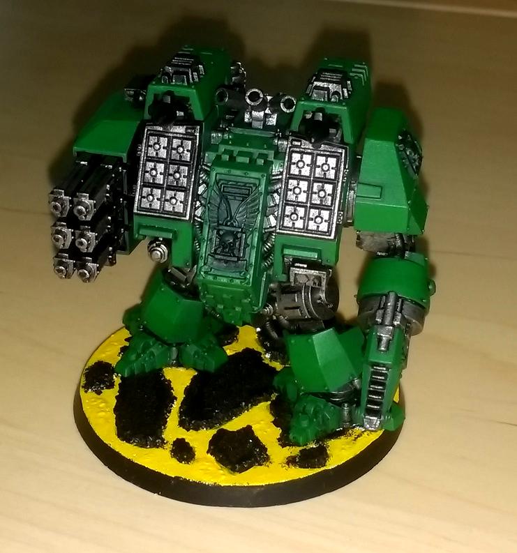 Ironclad Dreadnought, Salamanders, Work In Progress