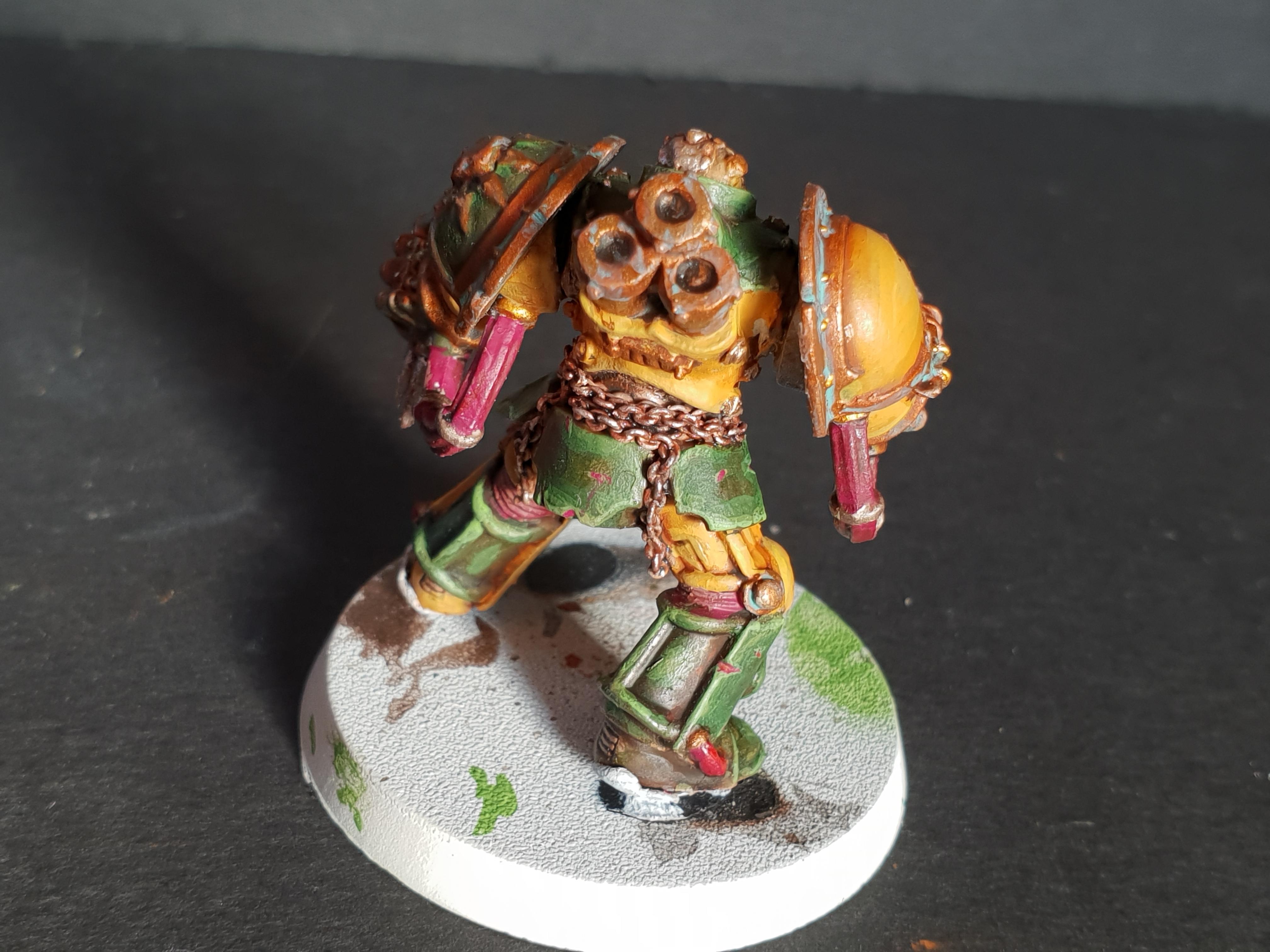 Chaos, Chaos Space Marines, Conversion, Nurgle, Terminator Armor, Work In Progress
