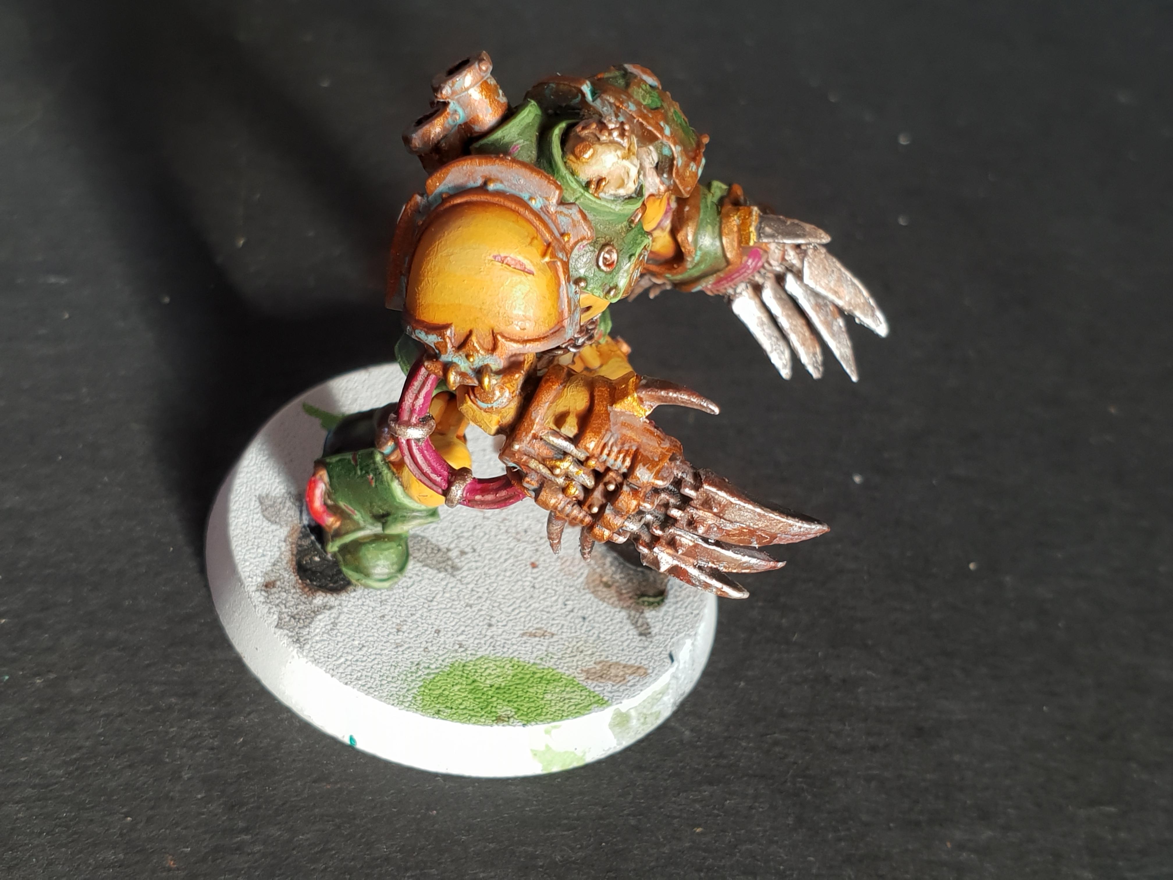 Chaos, Chaos Space Marines, Conversion, Nurgle, Terminator Armor, Work In Progress