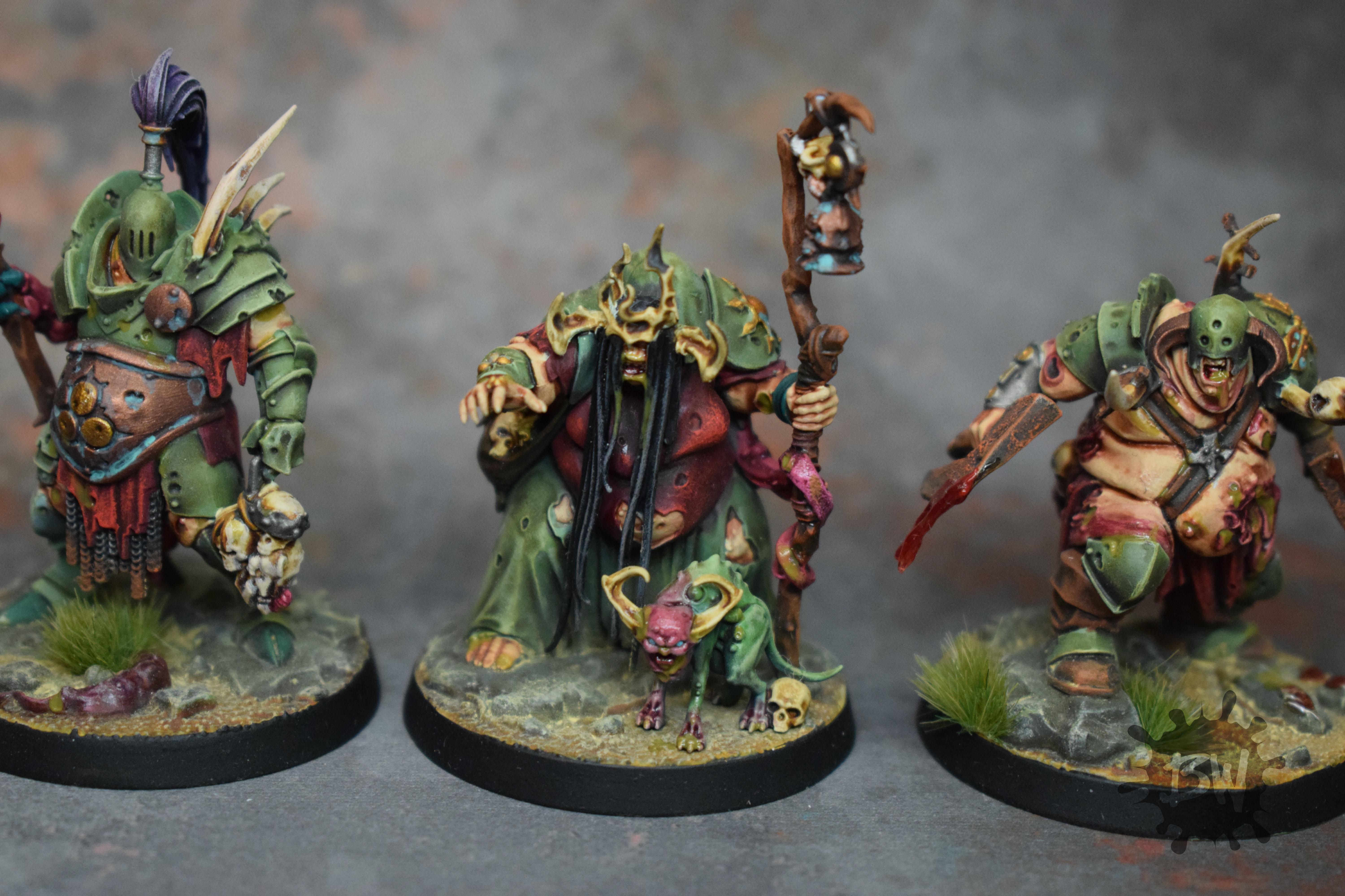 Age Of Sigmar, Ageofsigmar, Bawpainting, Chaos, Commission, Maggotkin, Nurgle, Painting, The Wurmspat, Underworlds, Warhammer Fantasy